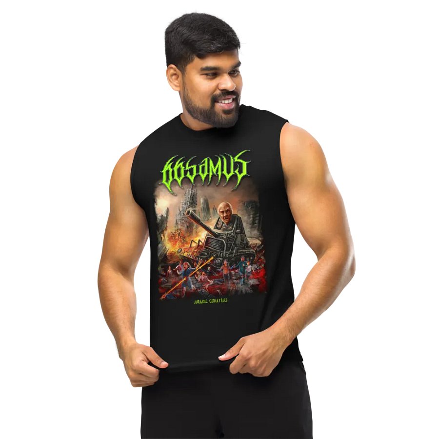 Jurassic Geriatrics muscle tank product image (10)