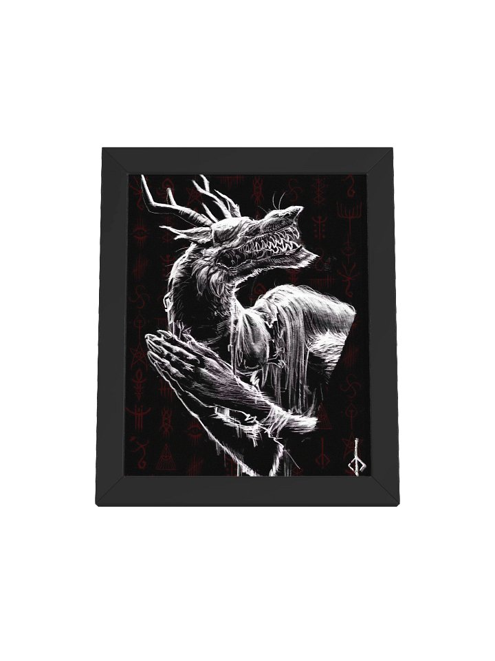 Vicar Amelia Framed High-Quality Matte Poster product image (1)