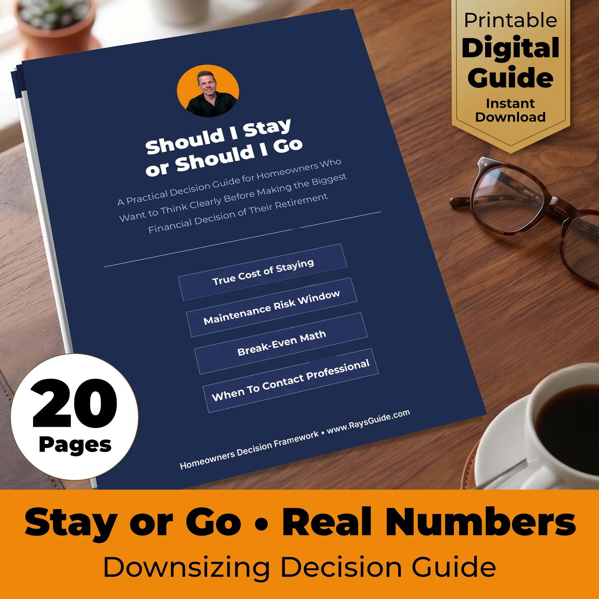 Should I Stay or Should I Go - Retirement Home Decision Guide product image (1)