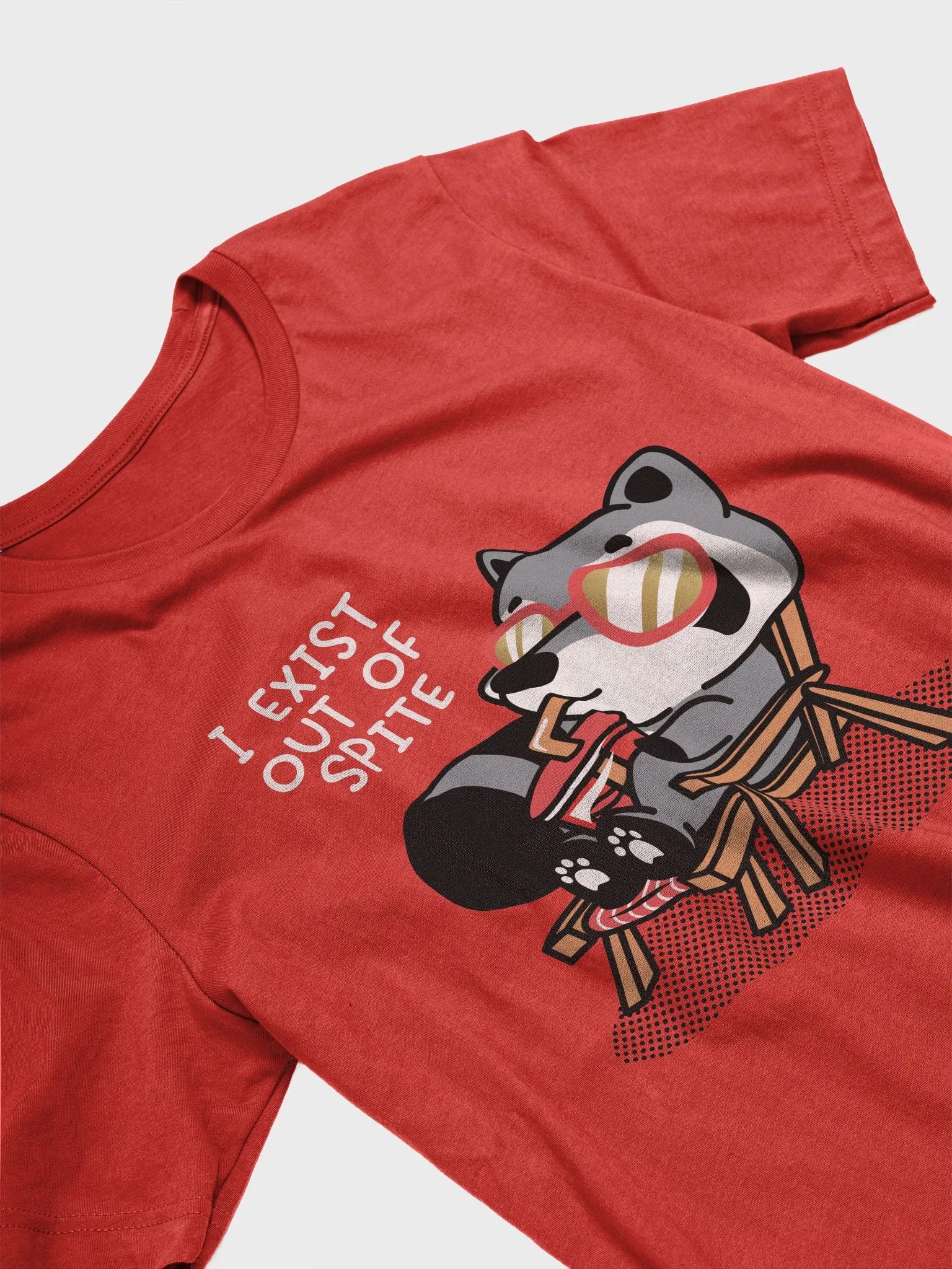I Exist Out Of Spite Athletic Tee Members product image (3)
