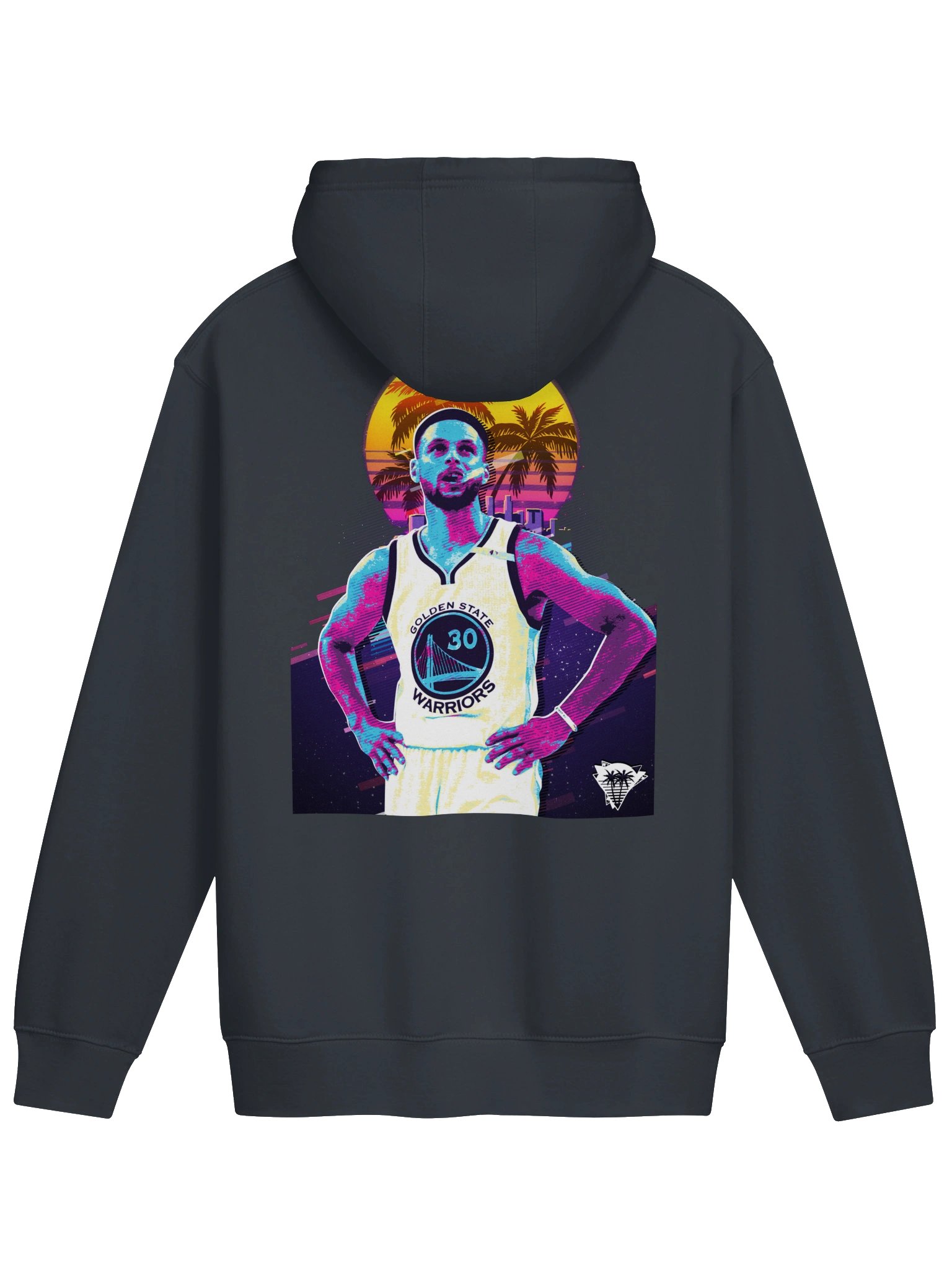 STEPHEN CURRY PALMTREE SUNSET HOODIE product image (6)