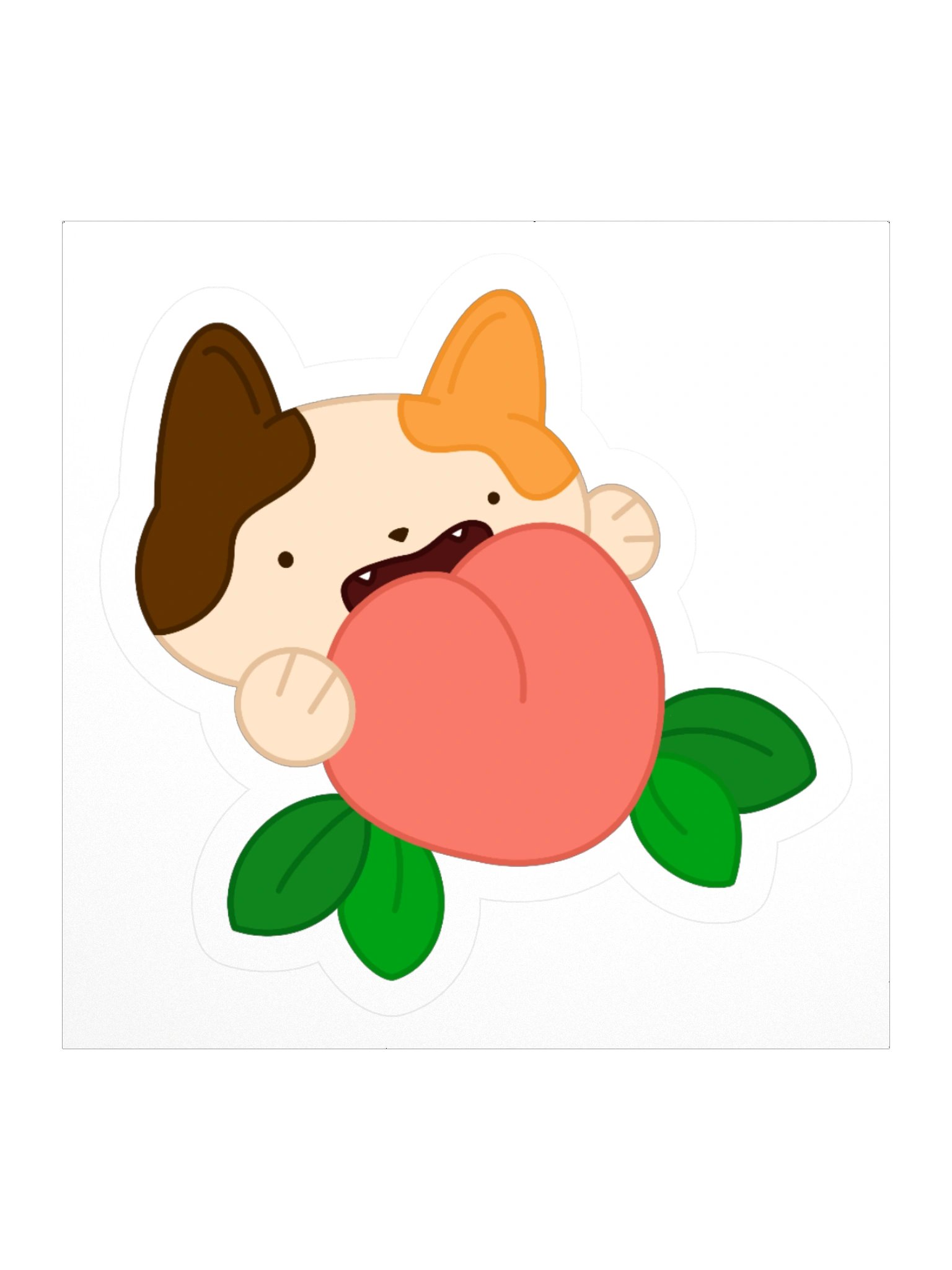 Calico Peaches Sticker product image (4)