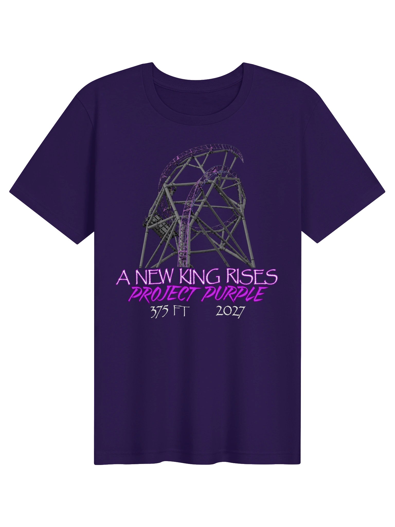 Project Purple 2027 - A New KING Tee (Only Selling 50) Limited Edition! product image (11)