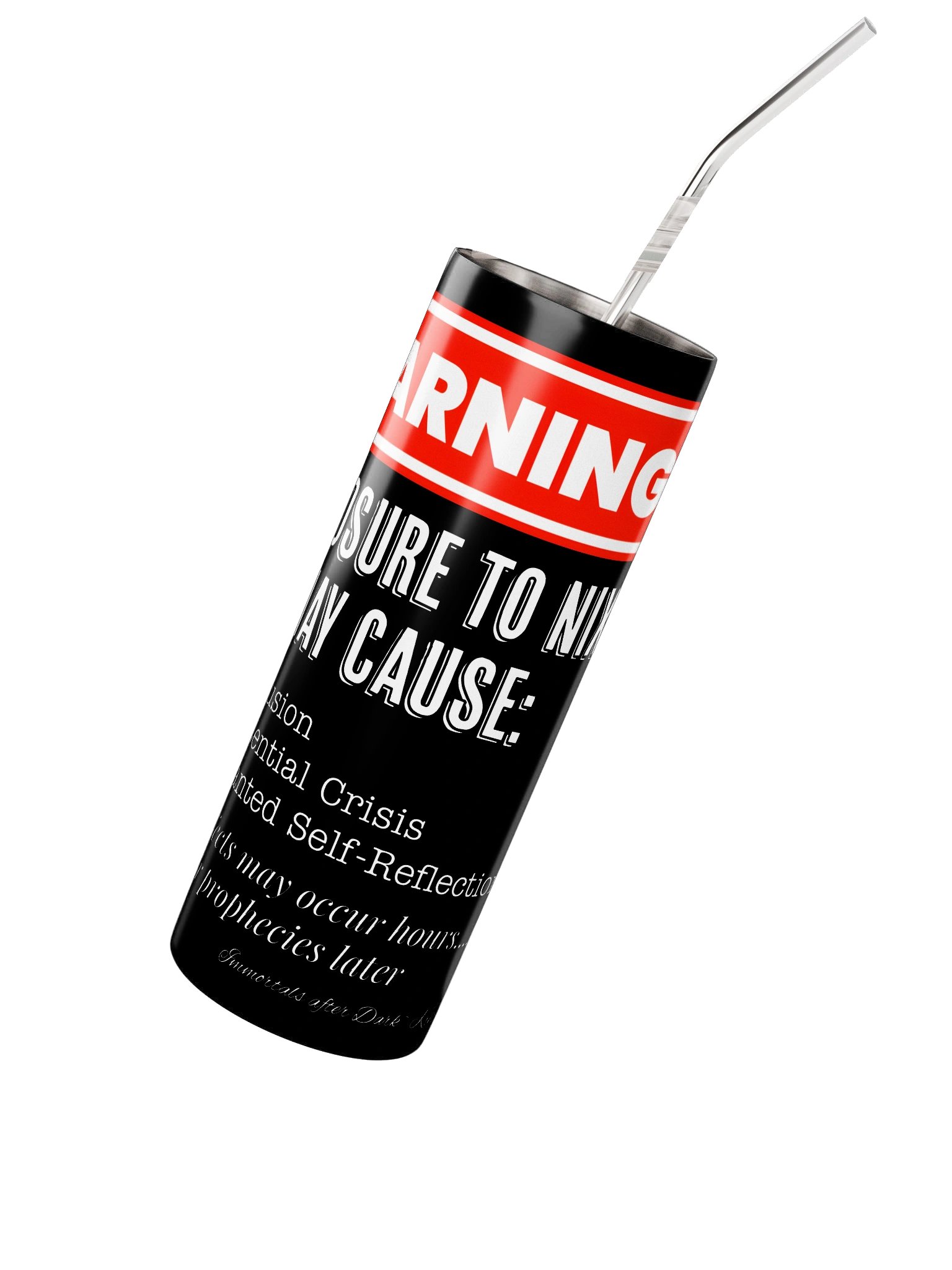 Nix Warning Label Tumbler product image (3)