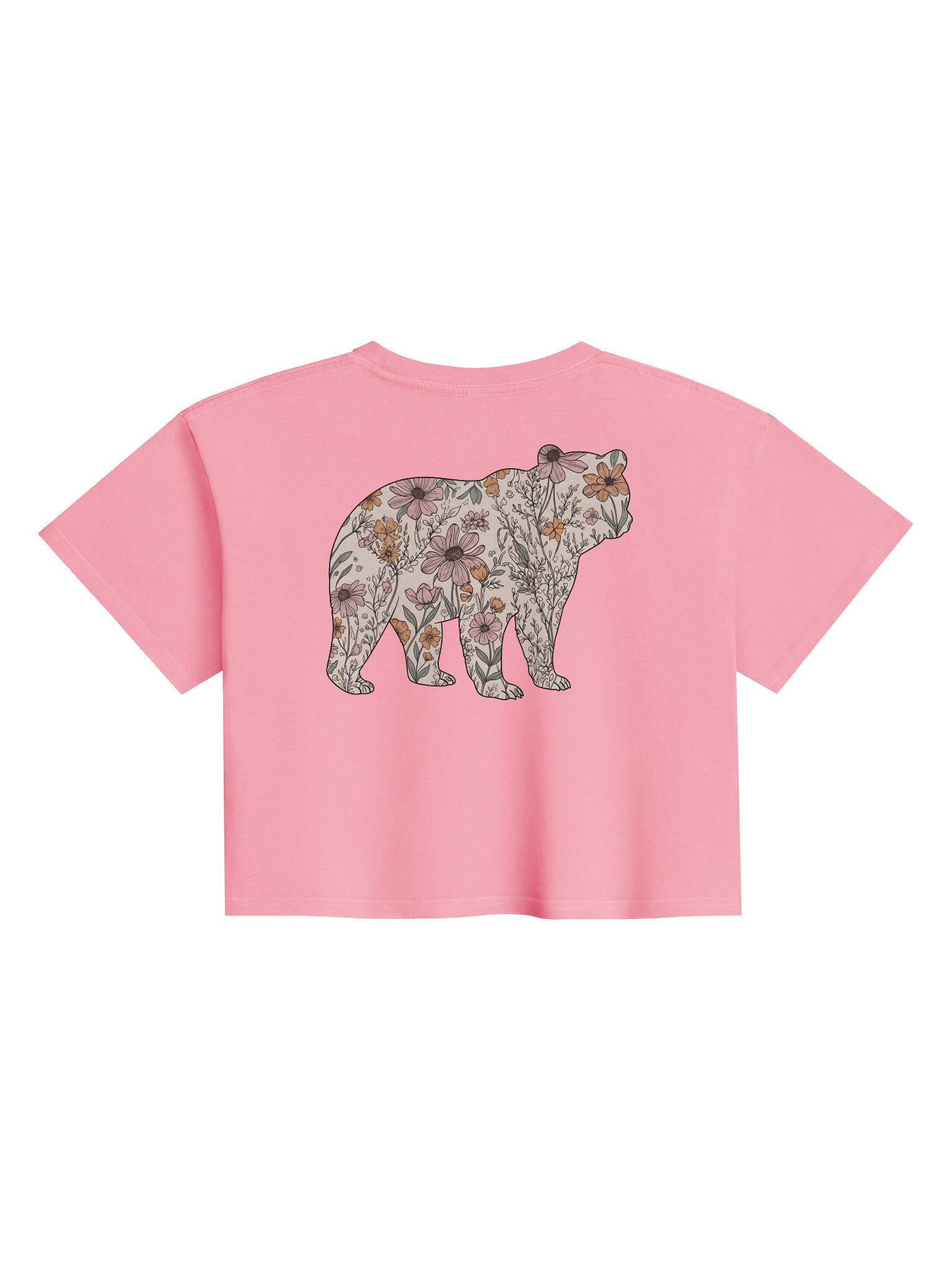 El Dorado Atelier Signature Crop Top (Limited Edition) - Floral Bear Design product image (6)
