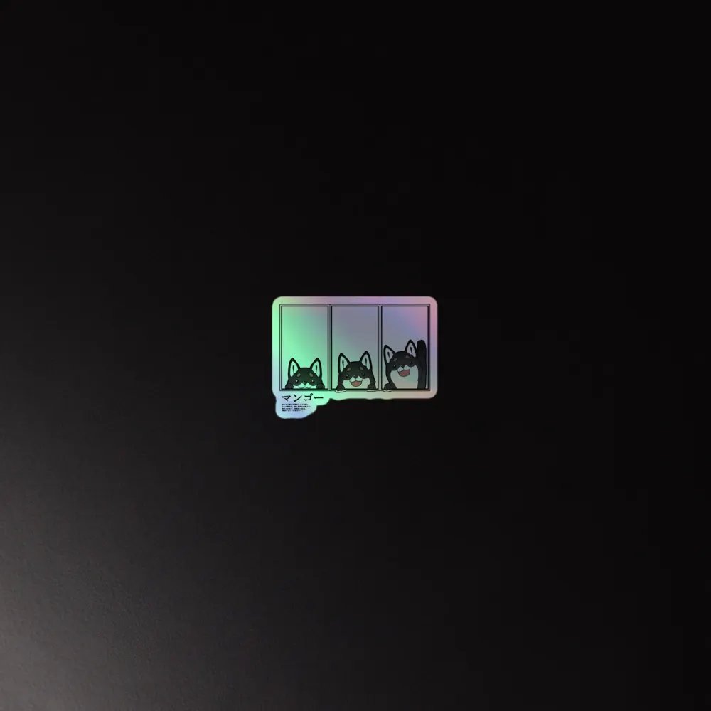 SHIBA HELLO STICKER product image (4)