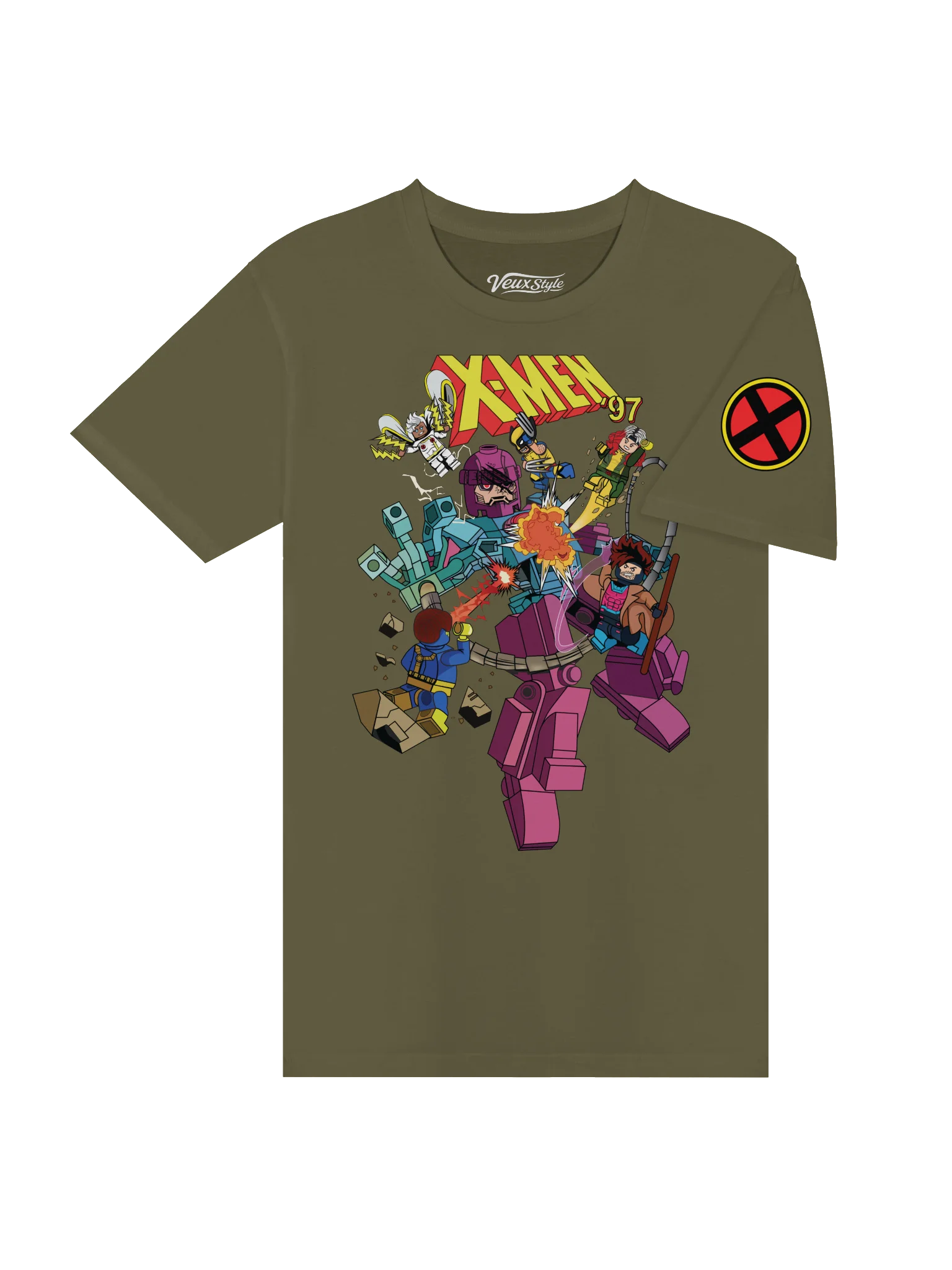 Lego-Style Mutant Mayhem Premium T-Shirt" product image (4)