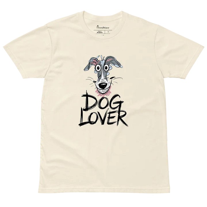 Playful Greyhound – Dog Lover AS Colour Unisex Premium T-Shirt product image (2)