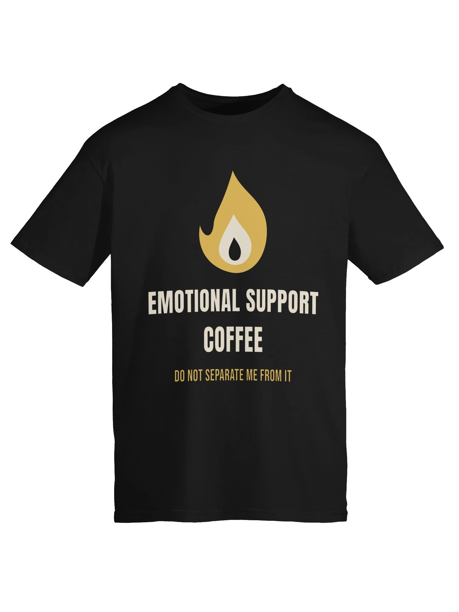 Emotional Support Coffee Shirt – Funny Coffee Lover Gift Tee product image (5)