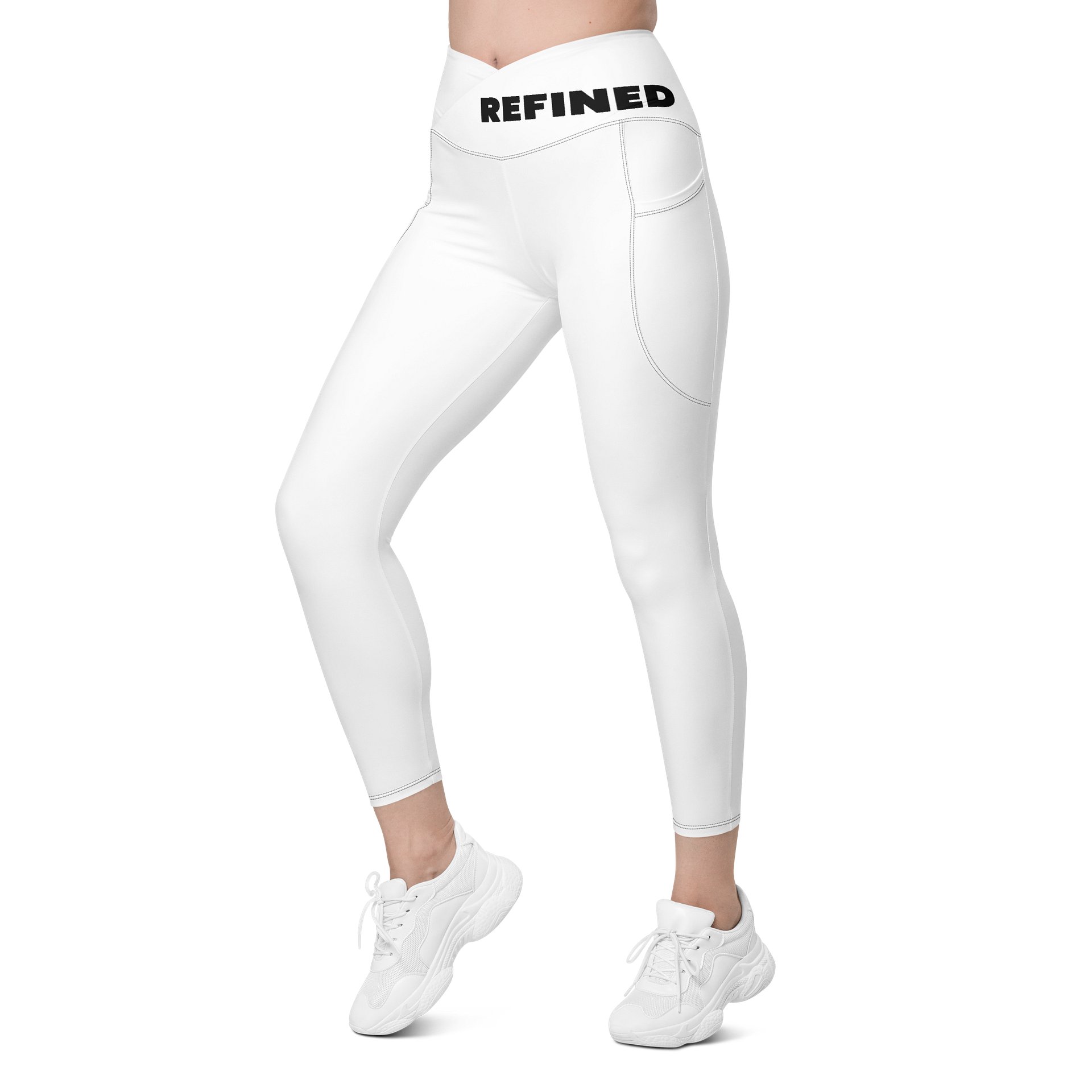 Refined Eclipse All-Over Crossover Leggings product image (9)