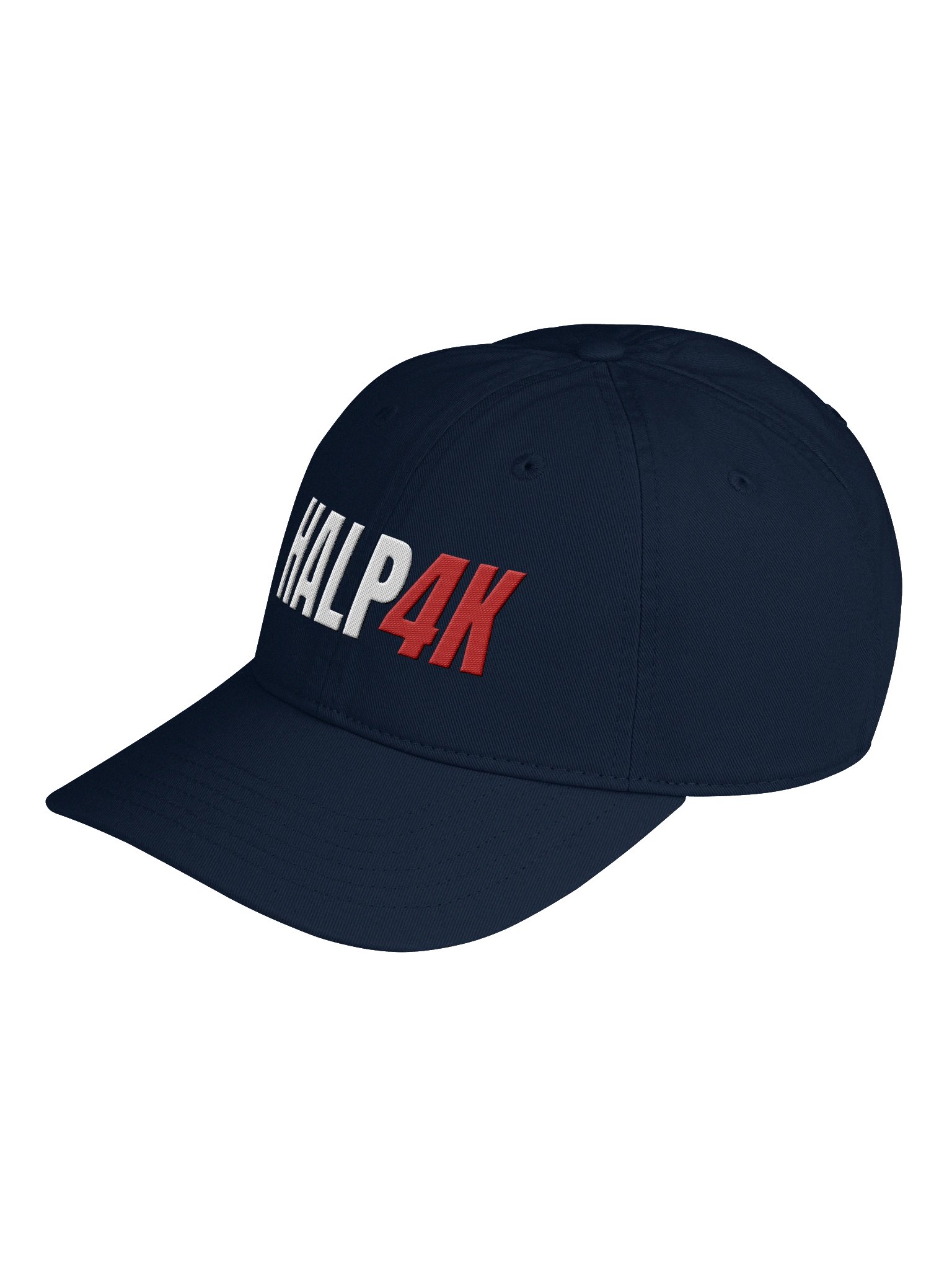Gorra HALP4K Bordada – Azul Marino product image (3)