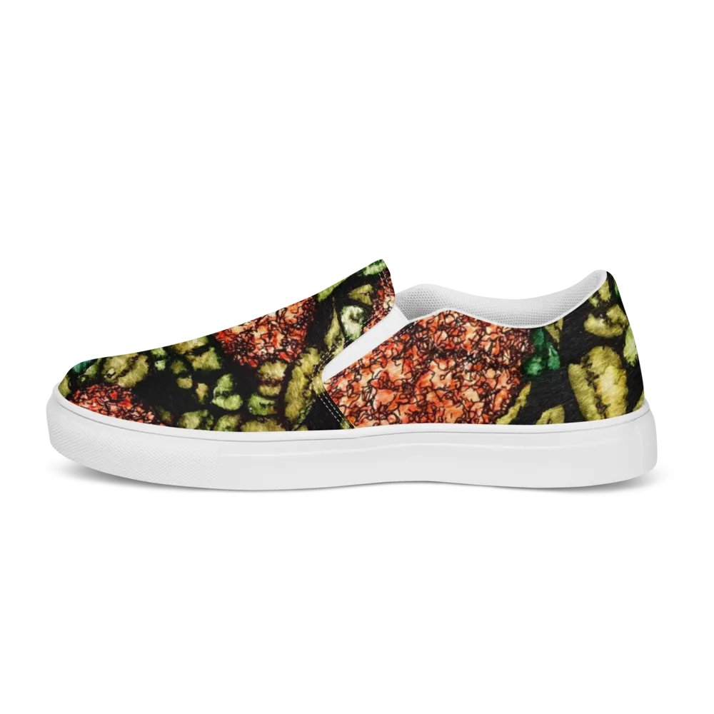 HYDRANGEAS V men's slip-on canvas shoes product image (11)