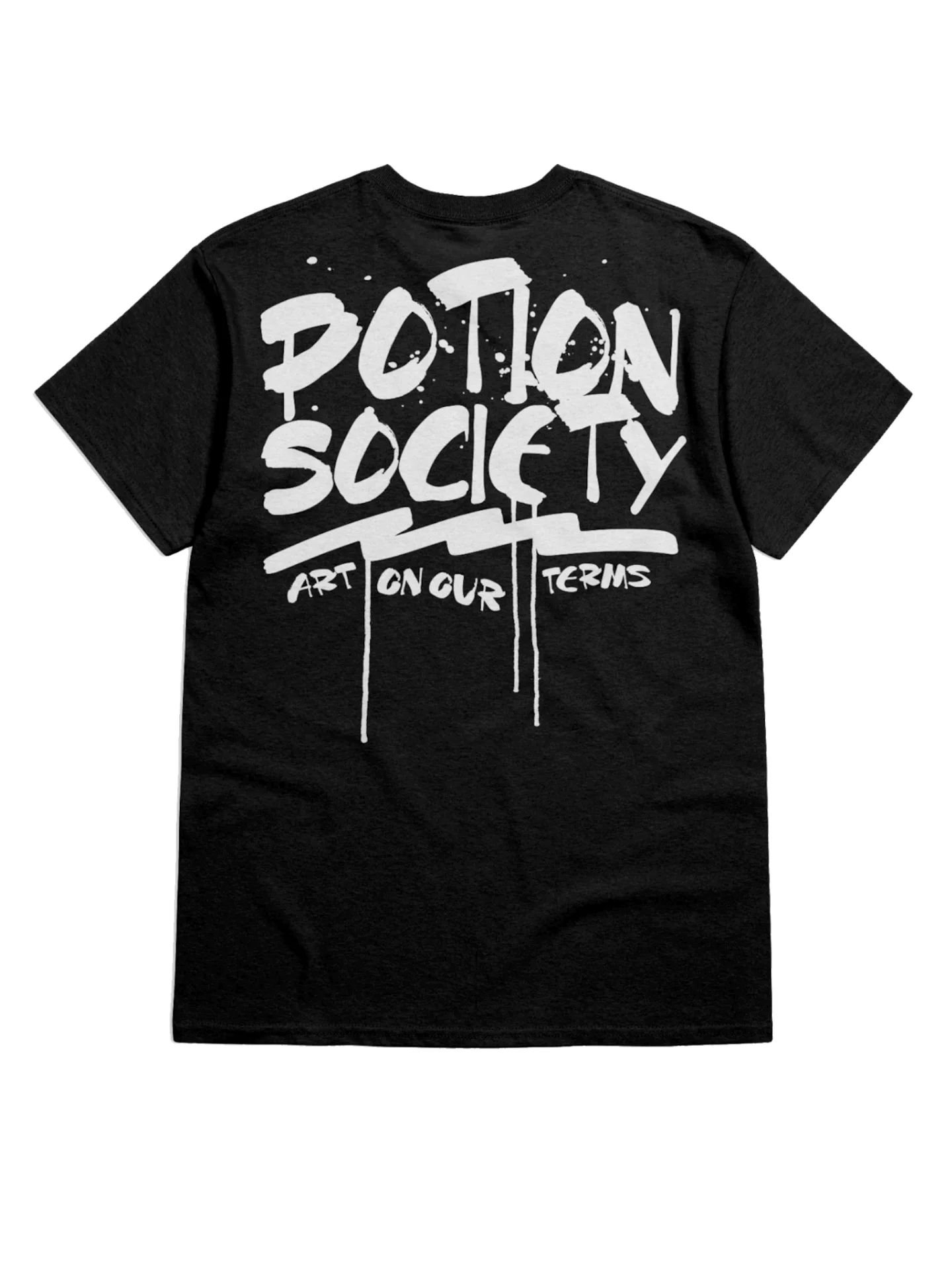Potion Society - "Splatter" T-Shirt (Black) product image (1)