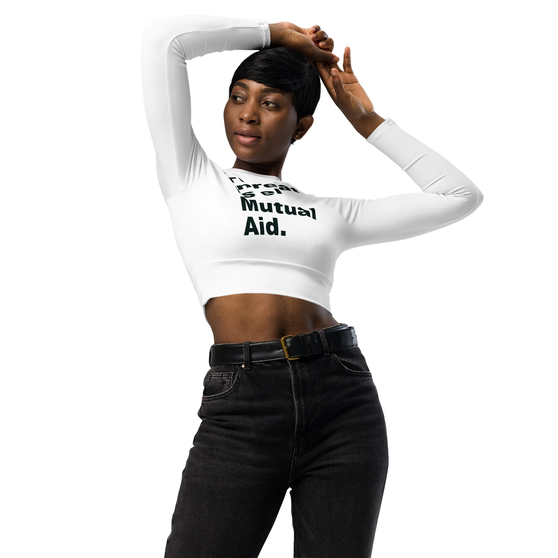 TIIMA Crop Top (White) product image (3)