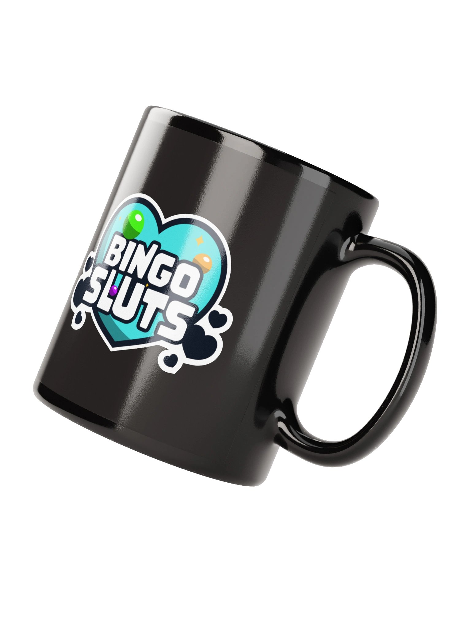BINGO SLUTS BLACK COFFEE MUG product image (8)