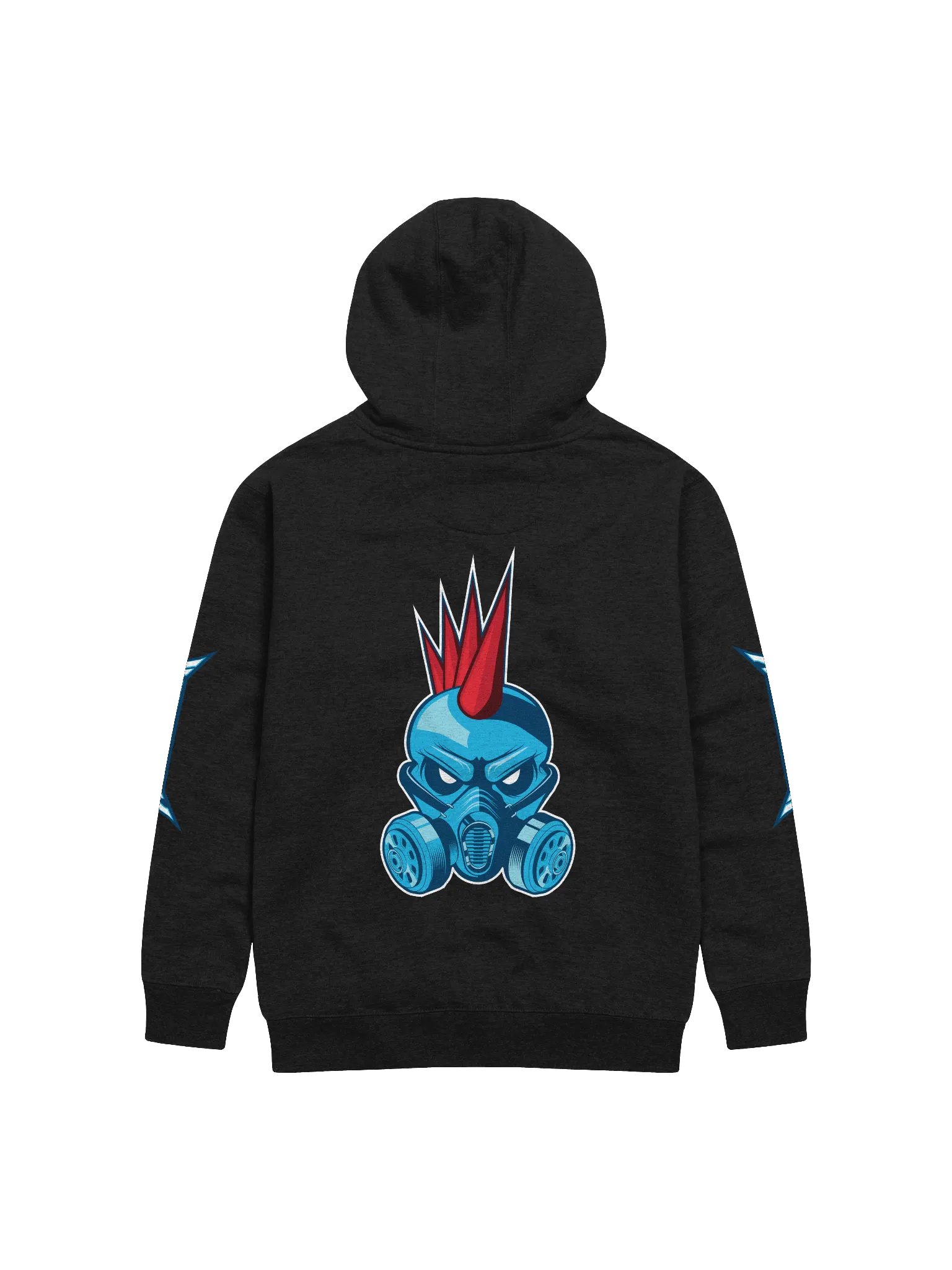 Wizen Mohawk Black with Logo Hoodie product image (2)