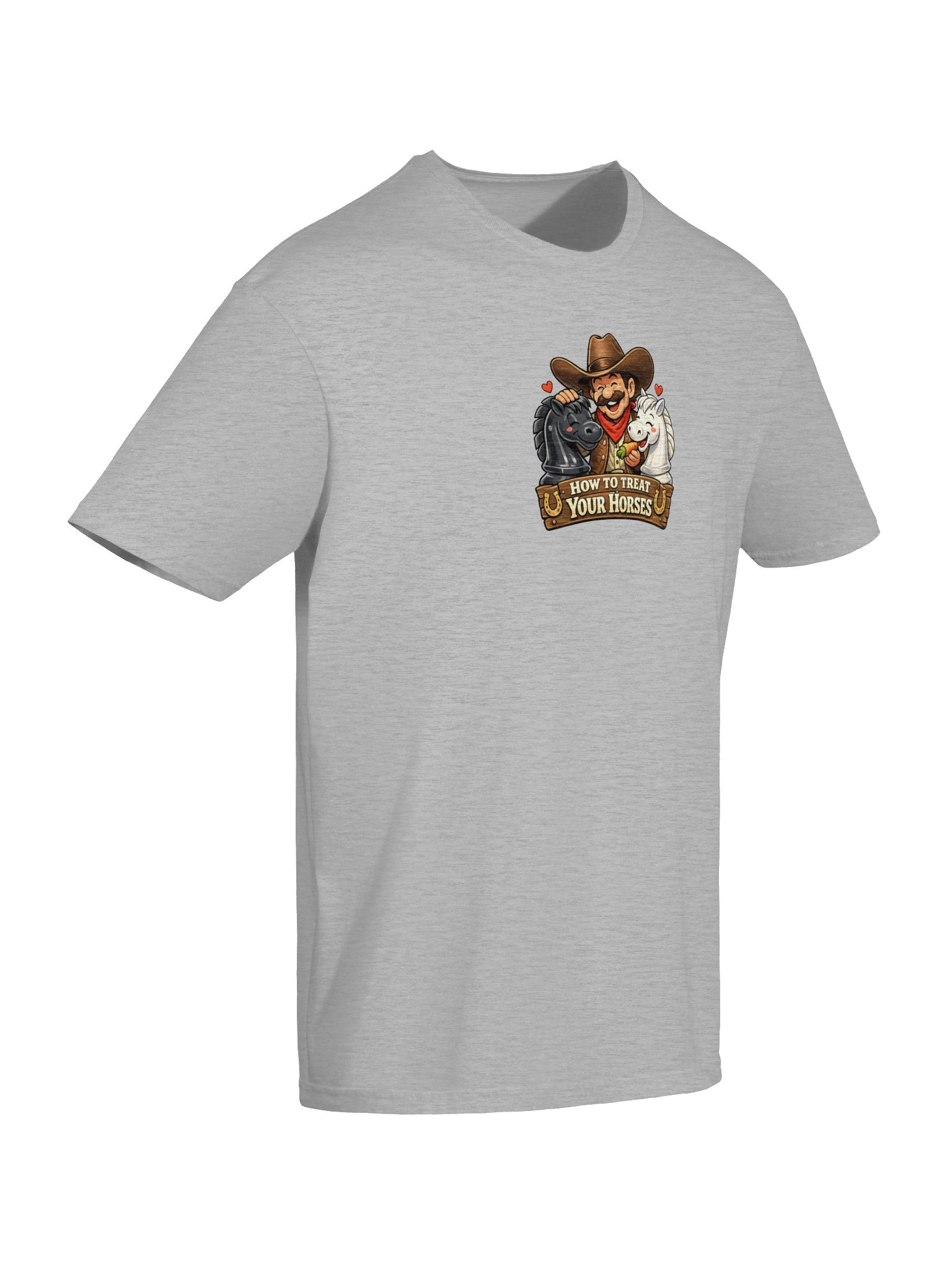 How to Treat Your Horses Cowboy Tee product image (26)