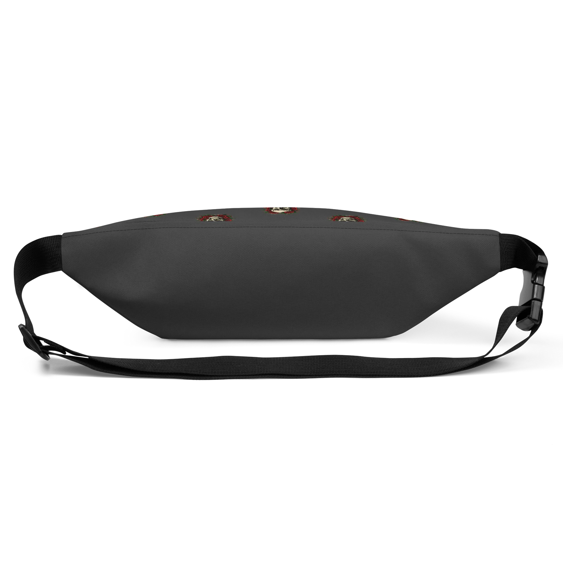 Skull Rose Grid All-Over Fanny Pack product image (3)