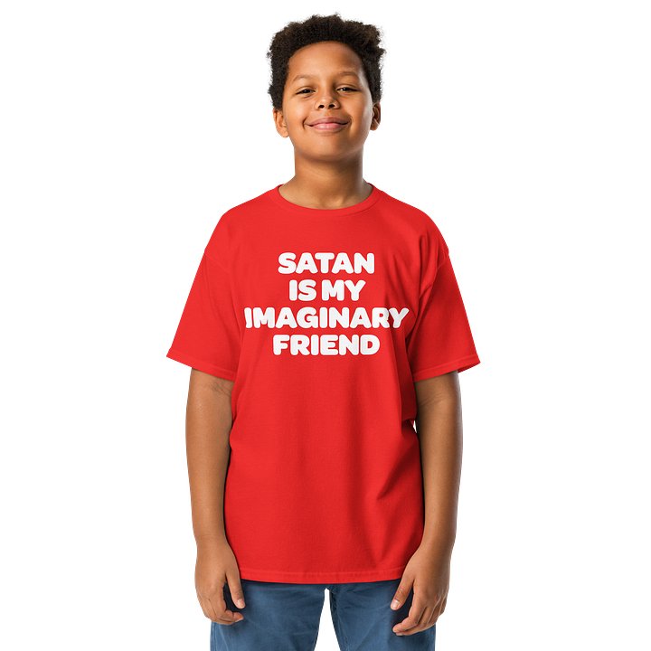 Satan Is My Imaginary Friend - Shirt product image (1)