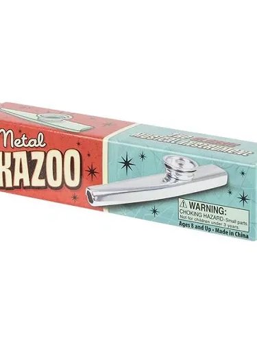 Premium Metal Kazoo Mouth Flute Set (2-Piece) - Easy Kids Musical Toy product image (2)