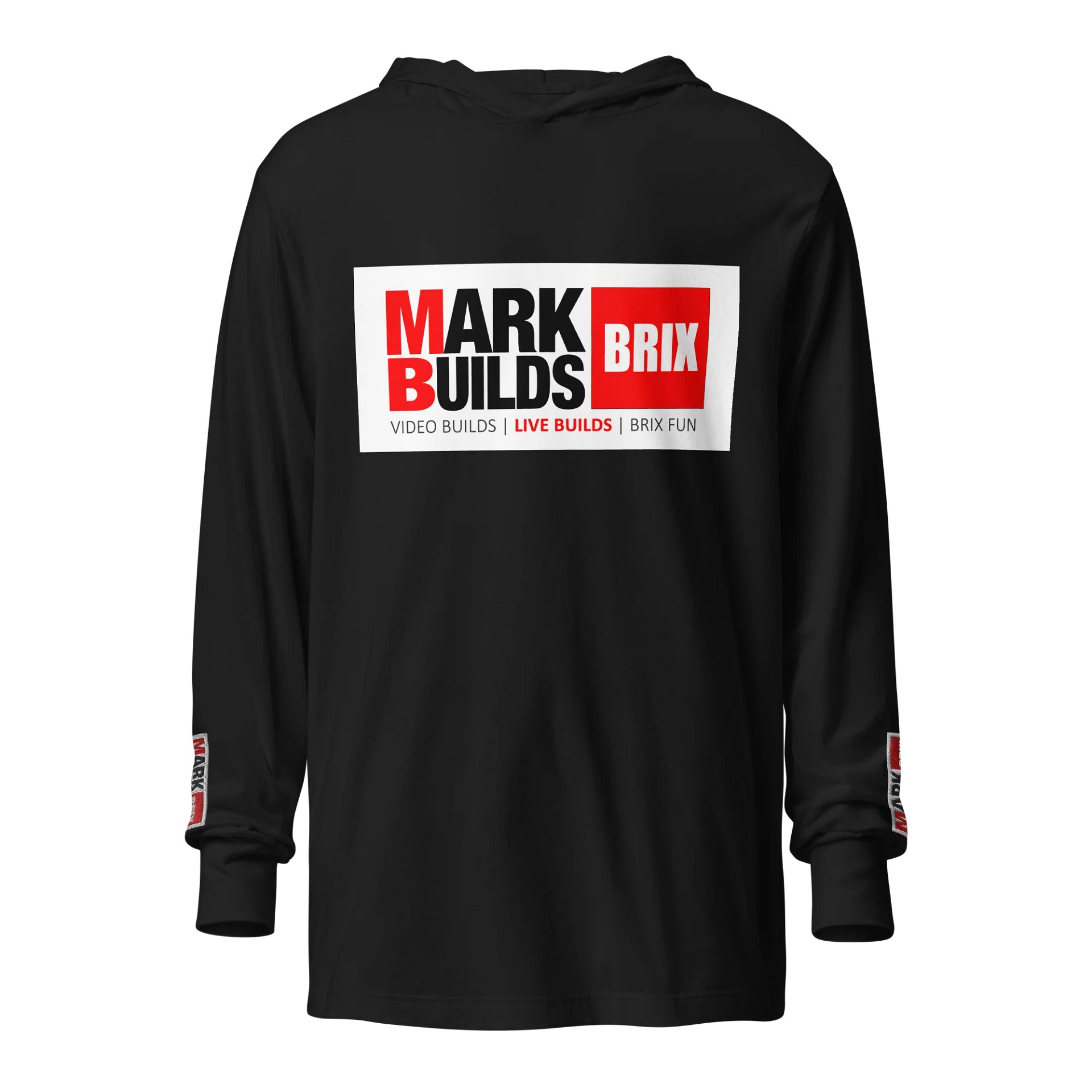 MarkBuildsBRIX Logo Hooded Tee product image (1)