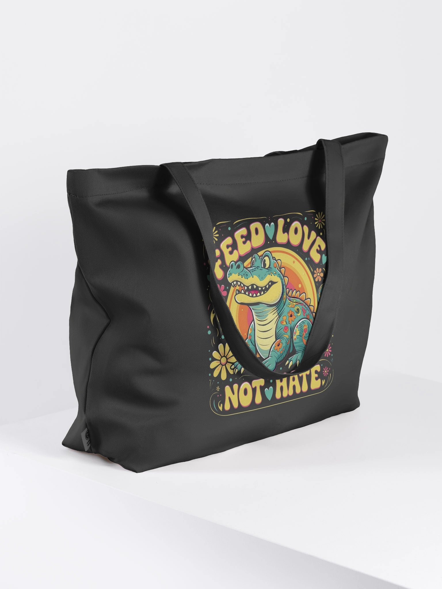 Floral Alligator Love Tote product image (4)