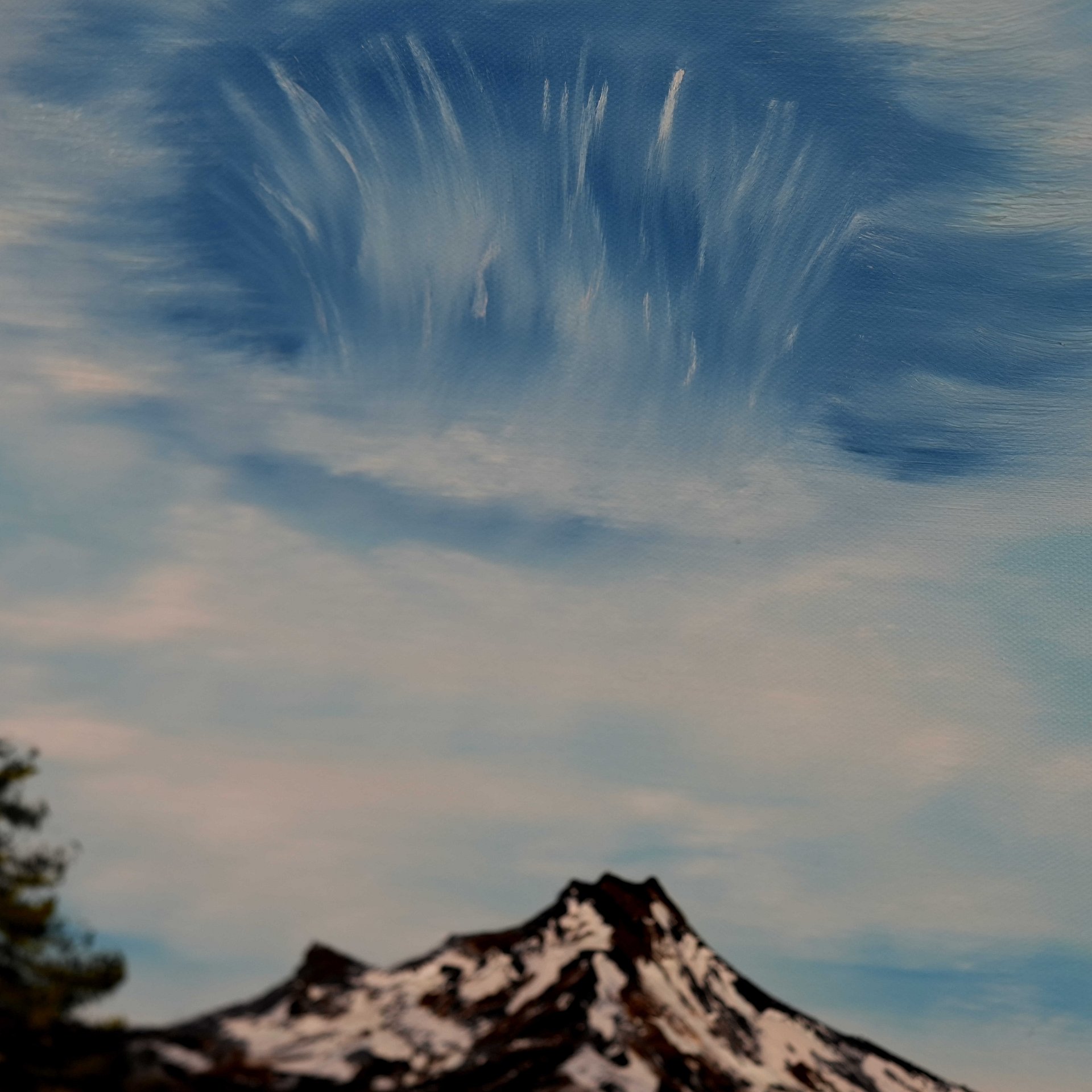 The Fallstreak Mountain (Original) 18x24 Canvas product image (5)