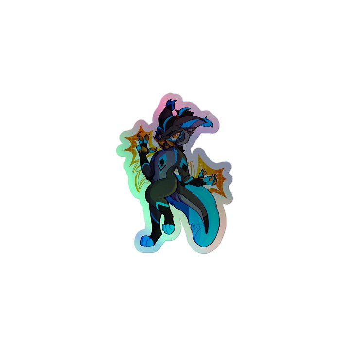 Ruin Holographic Sticker product image (1)