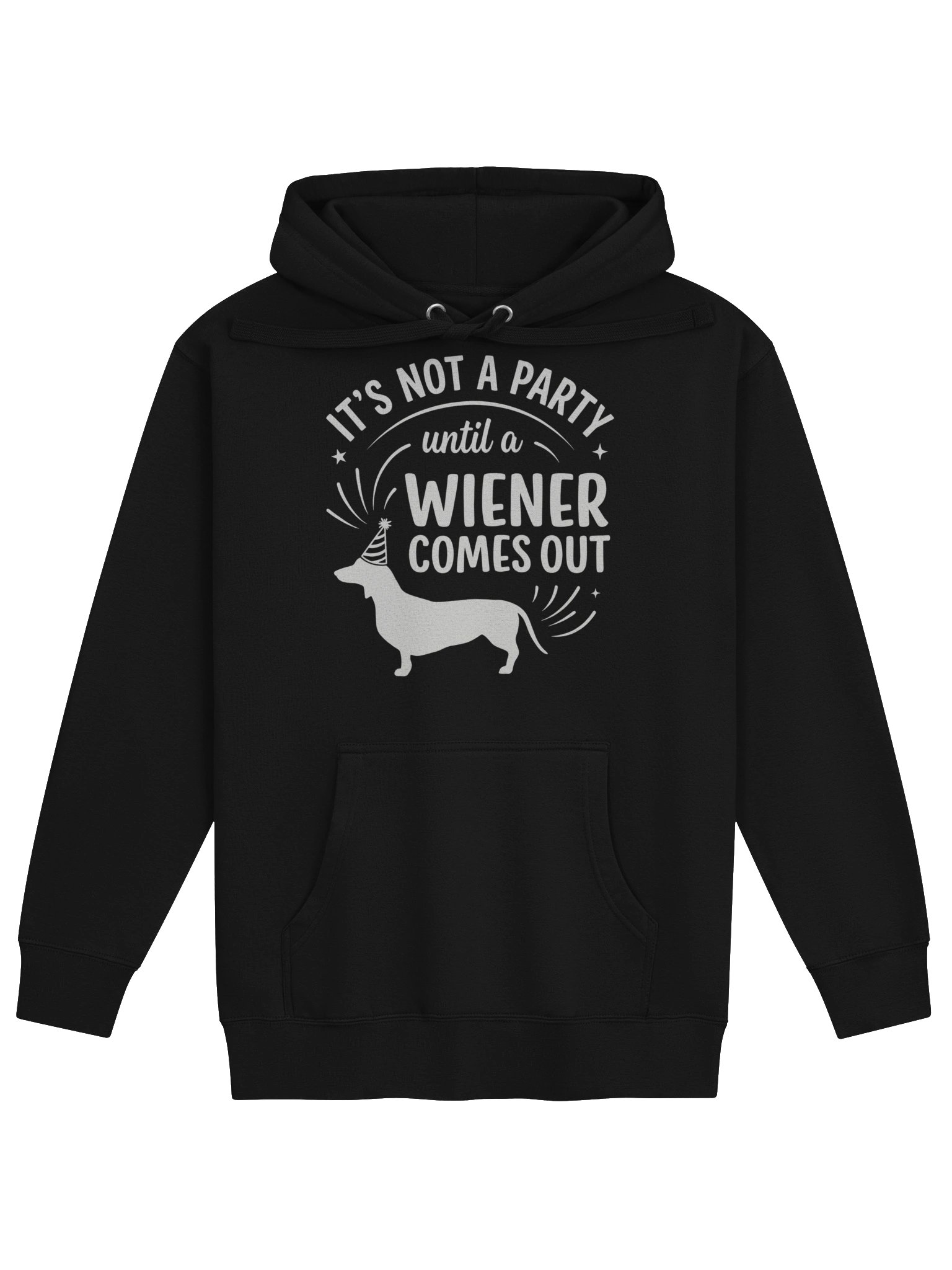 No Wiener No Party hoodie product image (5)