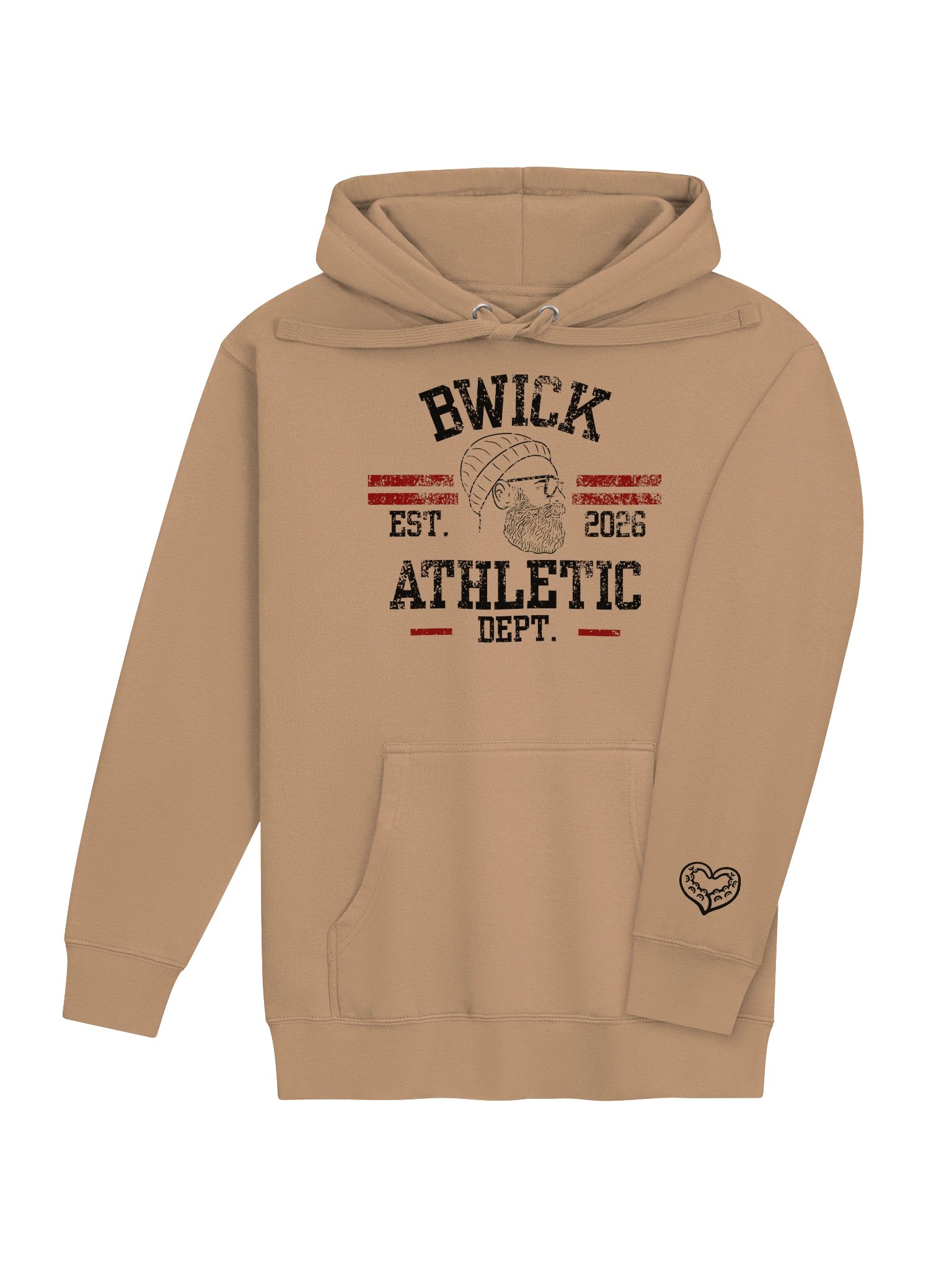 bwick athletic dept. hoodie (black) product image (25)