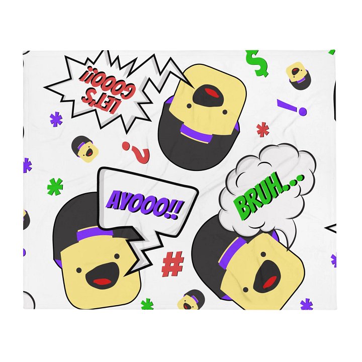 KuttyPlayz Throw Blanket product image (2)