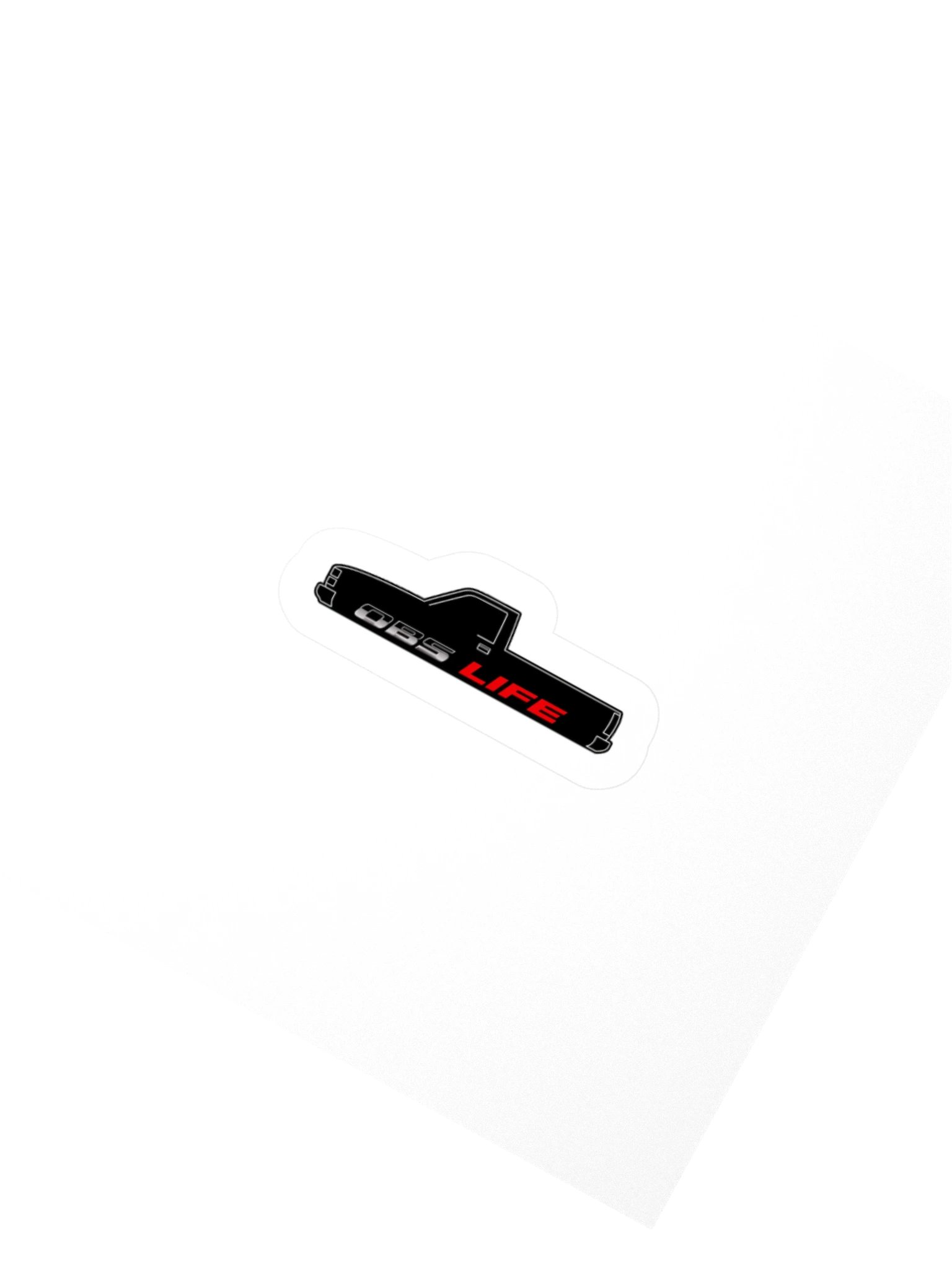 OBS Life Truck Sticker product image (2)