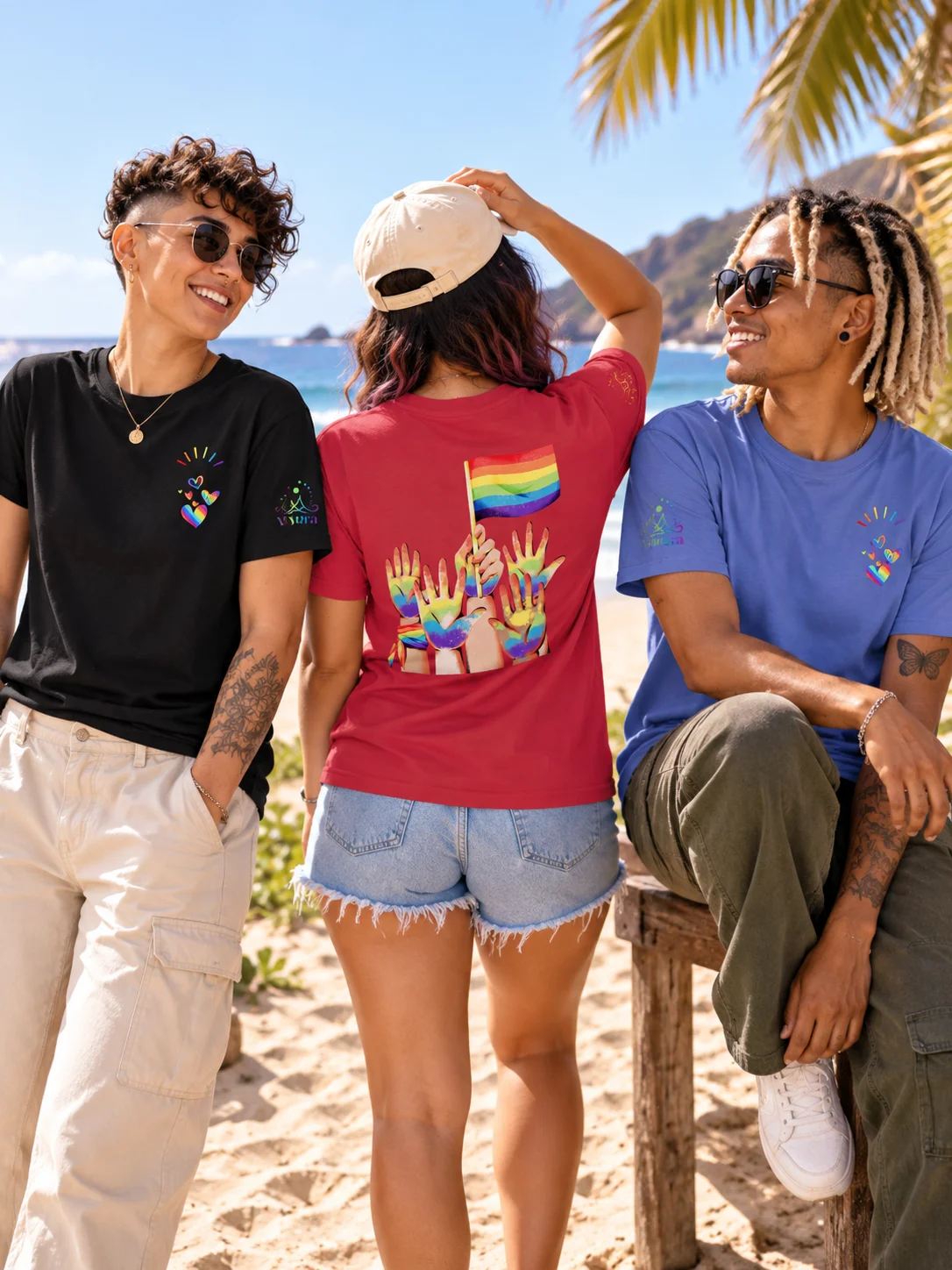 Rise Together — Pride in Motion Tee product image (1)
