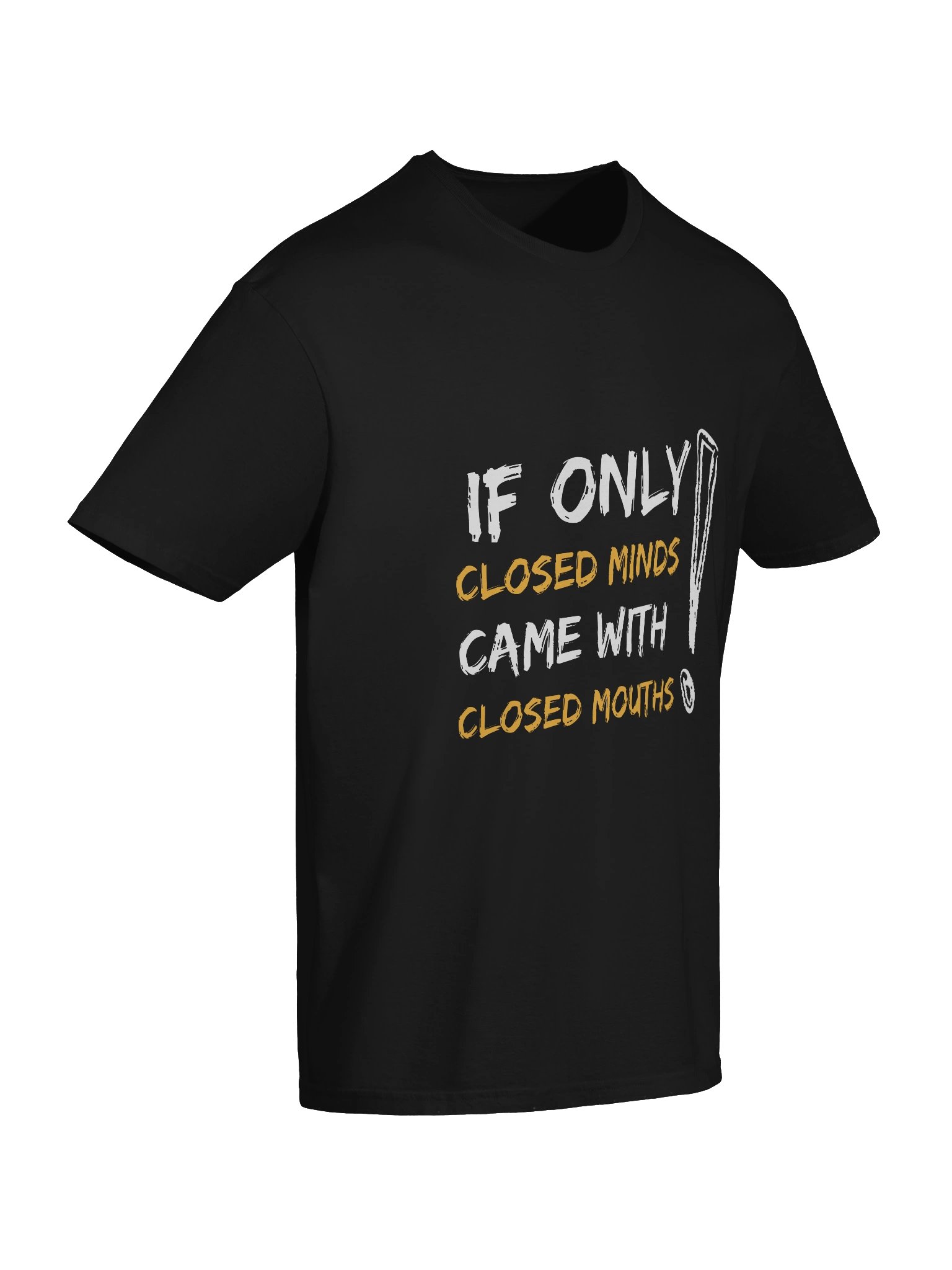 Closed Minds, Closed Mouths Softstyle Unisex T-Shirt product image (10)