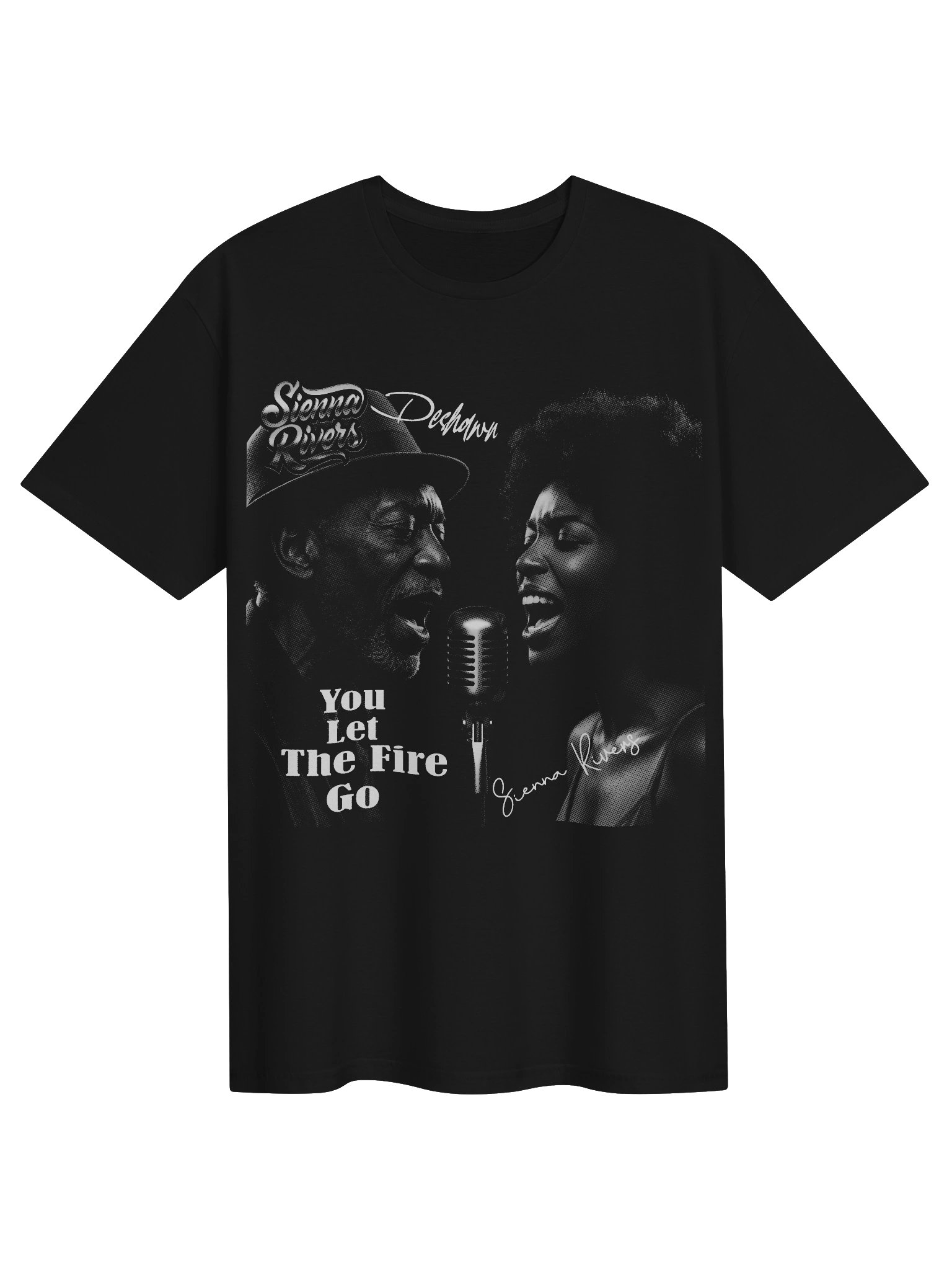 Sienna Rivers & Deshawn – “You Let The Fire Go” Autograph Series Tee product image (1)