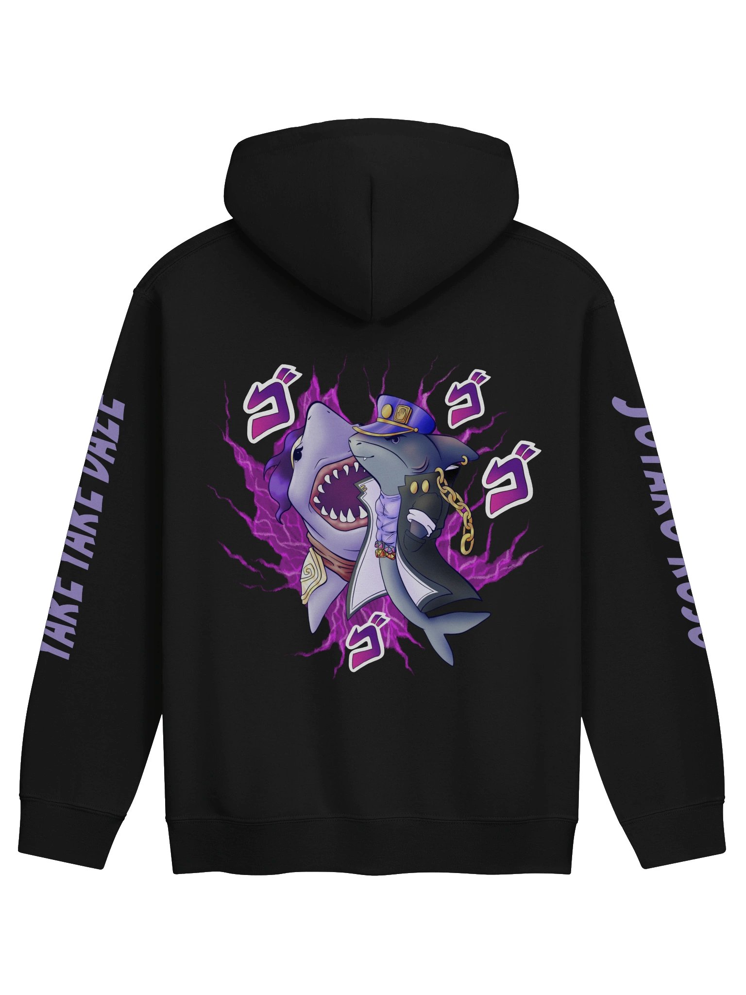 JAWS-taro Kujo Hoodie w/ Colored Text product image (1)