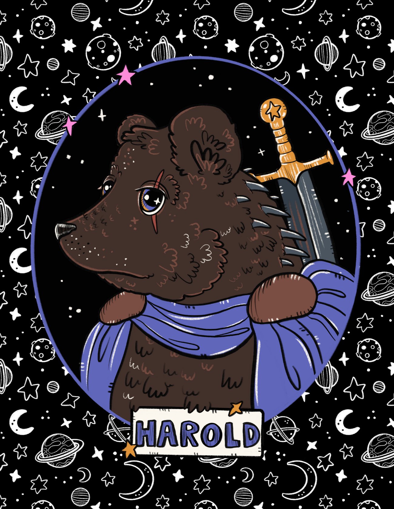 The Home for Wayward Creatures - 6-pc Foil Art Print Set product image (3)