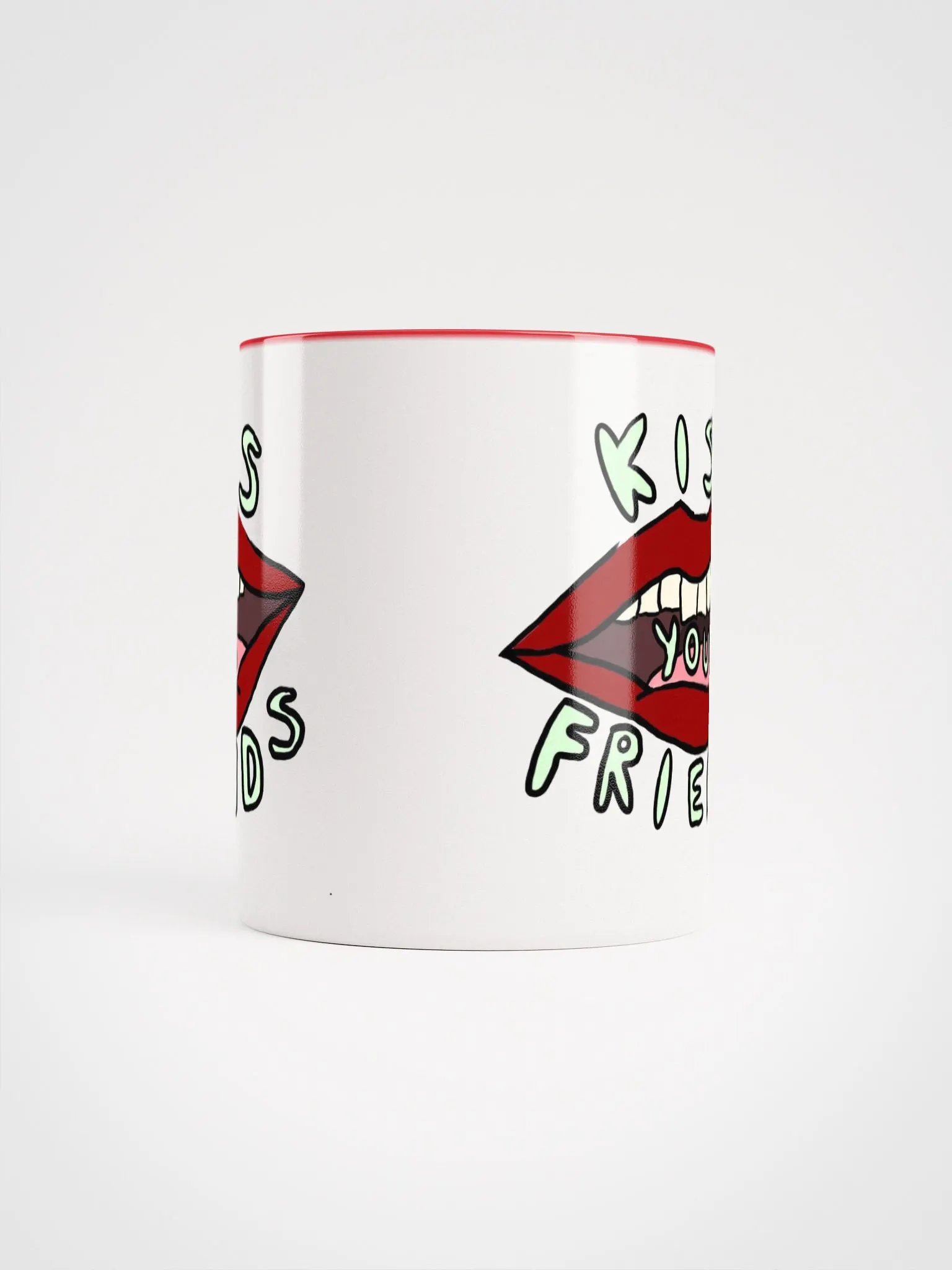 Kiss Your Friends Mug! product image (5)