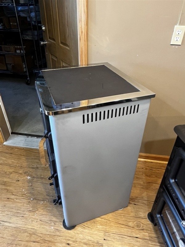 Concept 2 Air Mini Wood / Coal Cookstove Grey Sides and Edges product image (6)