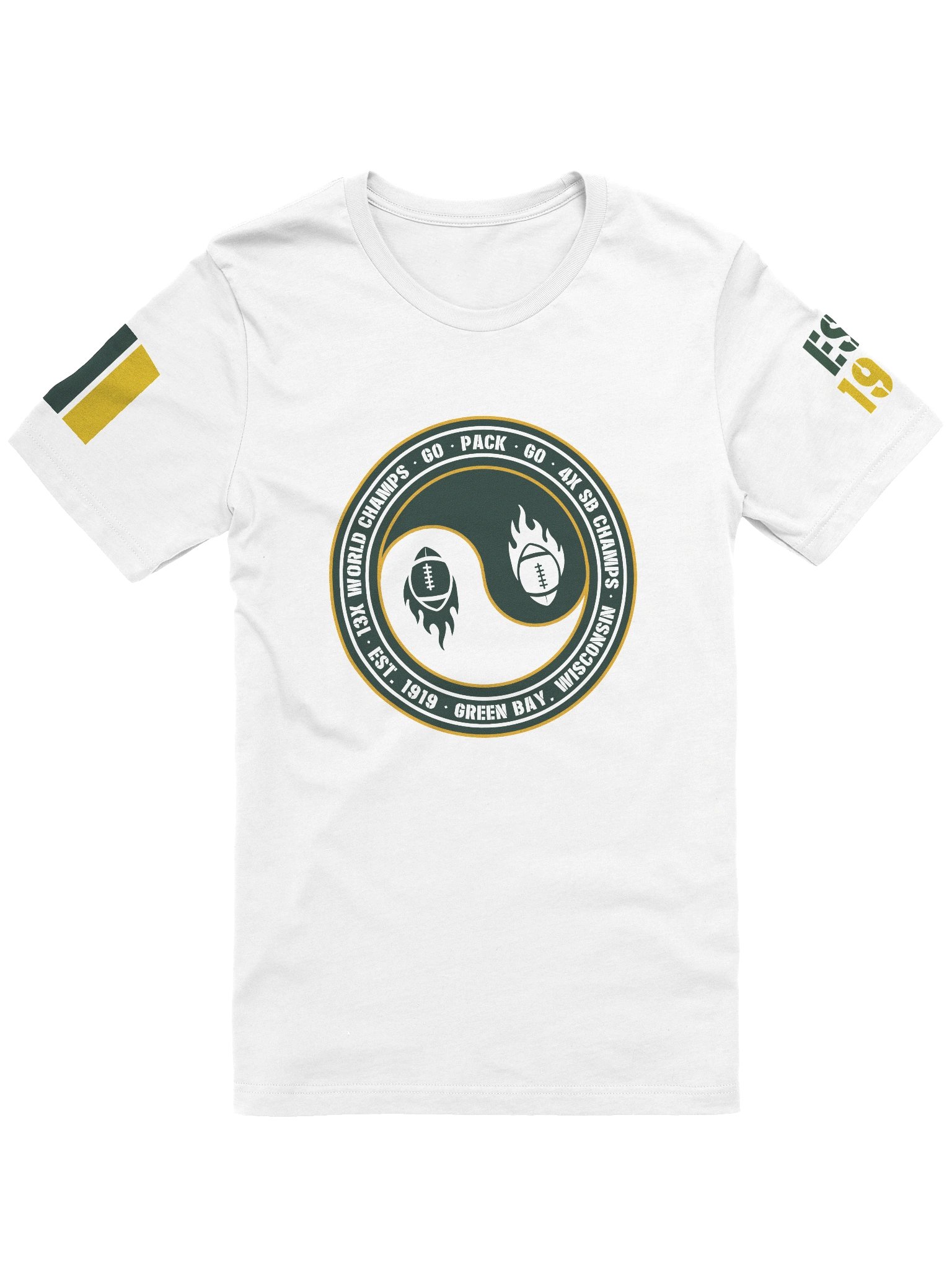 Green Bay Balance T-Shirt product image (1)