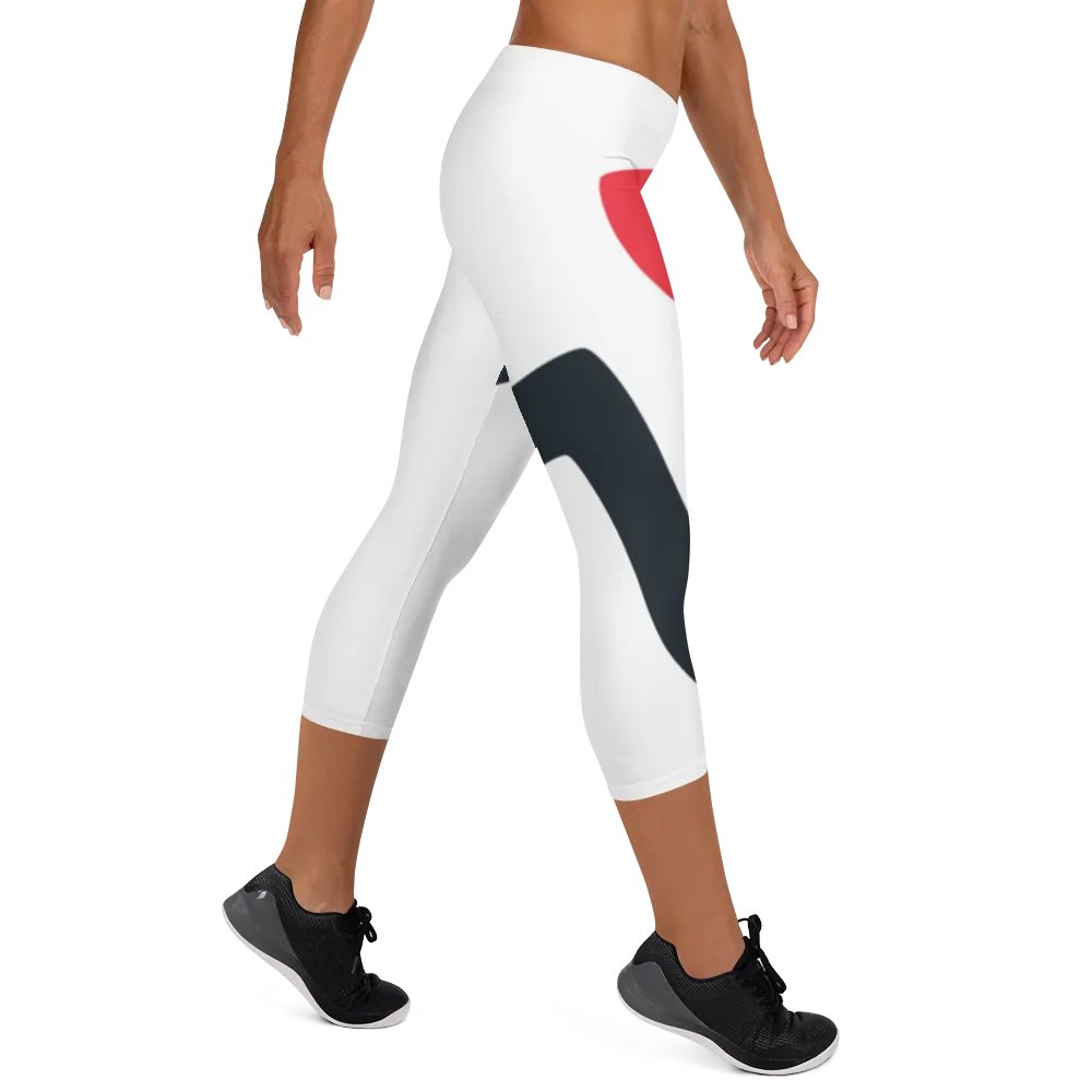 FTA - Vibrant Customizable Capri Leggings product image (9)