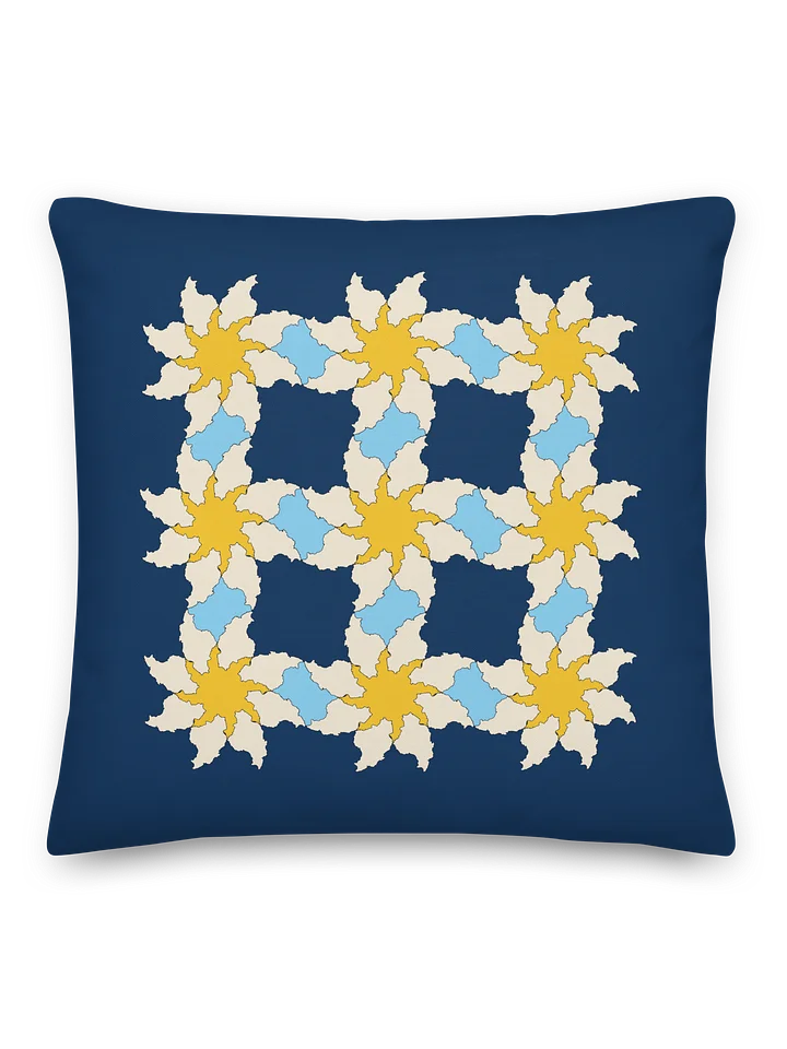 Where Iran Blooms Cushion Cover, Midnight product image (2)