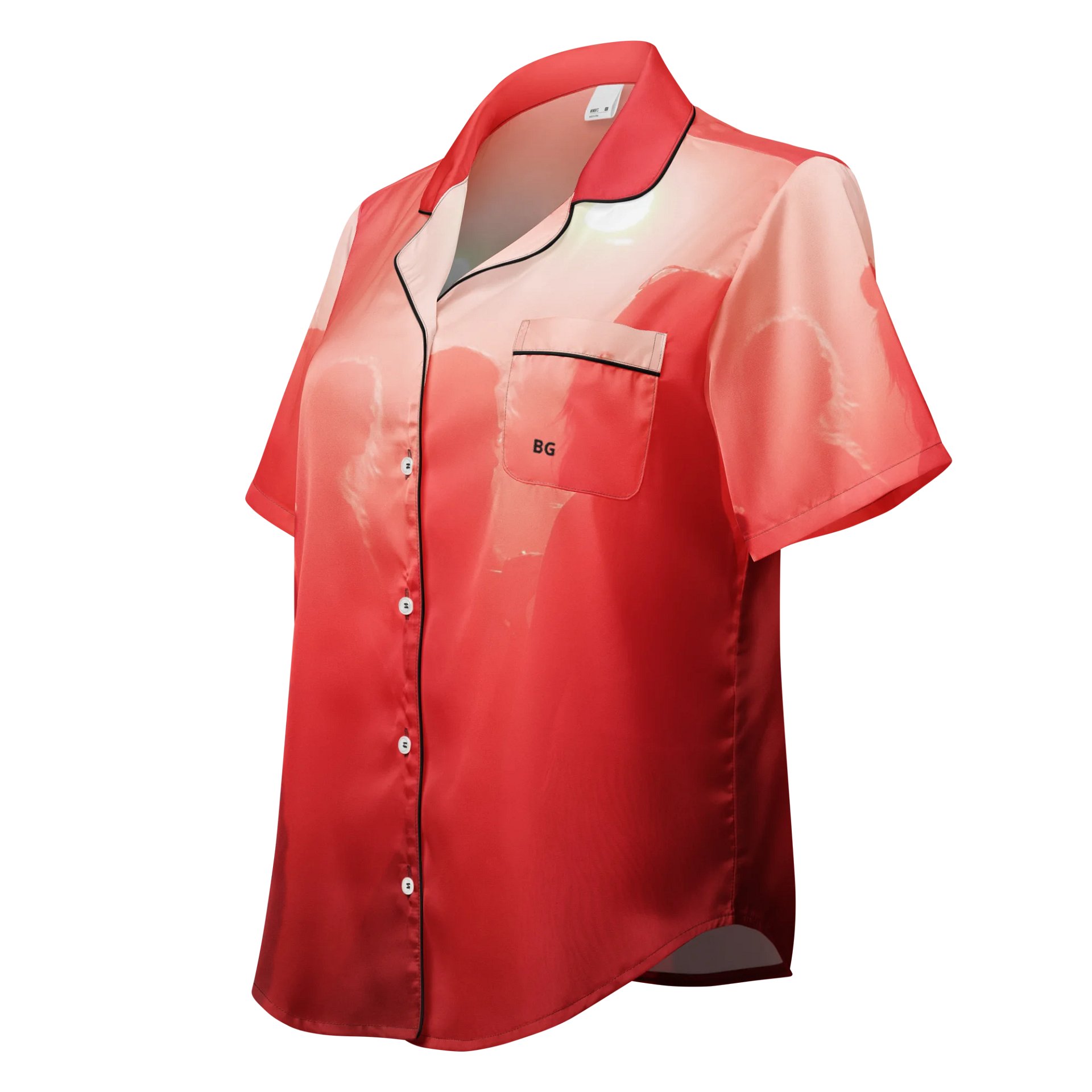 'Girls Are Dow' Silky Women's Pyjama Top product image (1)
