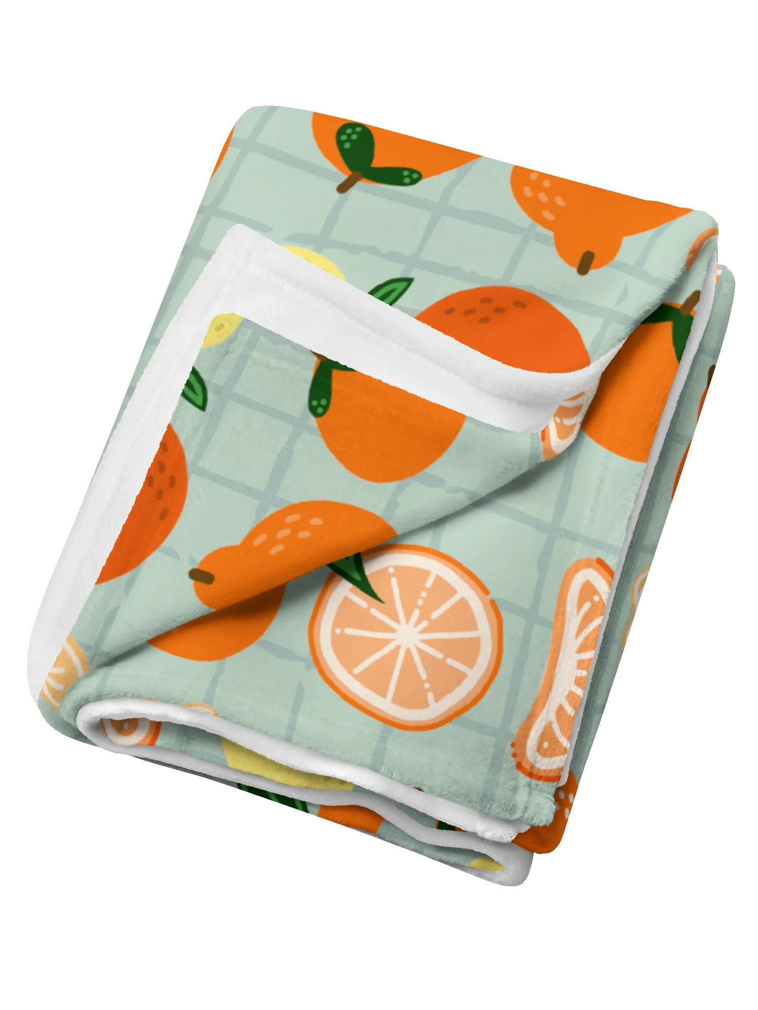 Oranges Soft Picnic Blanket product image (2)