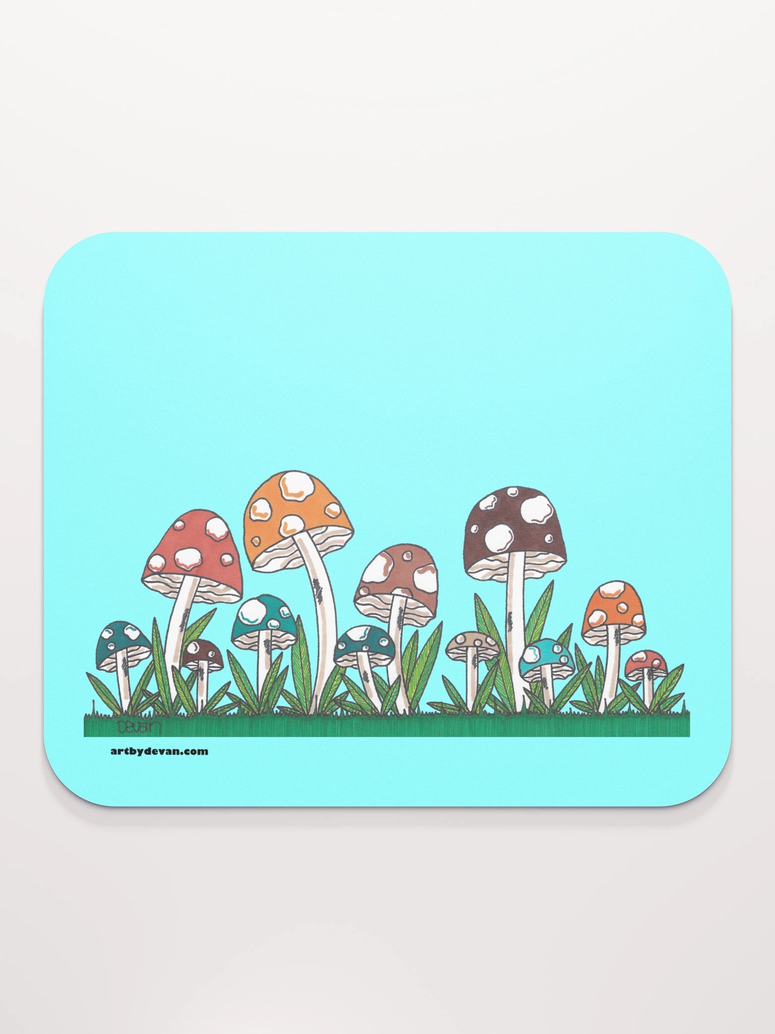 Funky Mushrooms Mousepad product image (2)