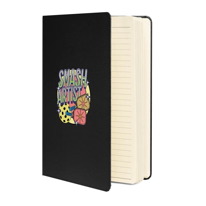 Smash Artist Pickleball Hardcover Notebook product image (2)