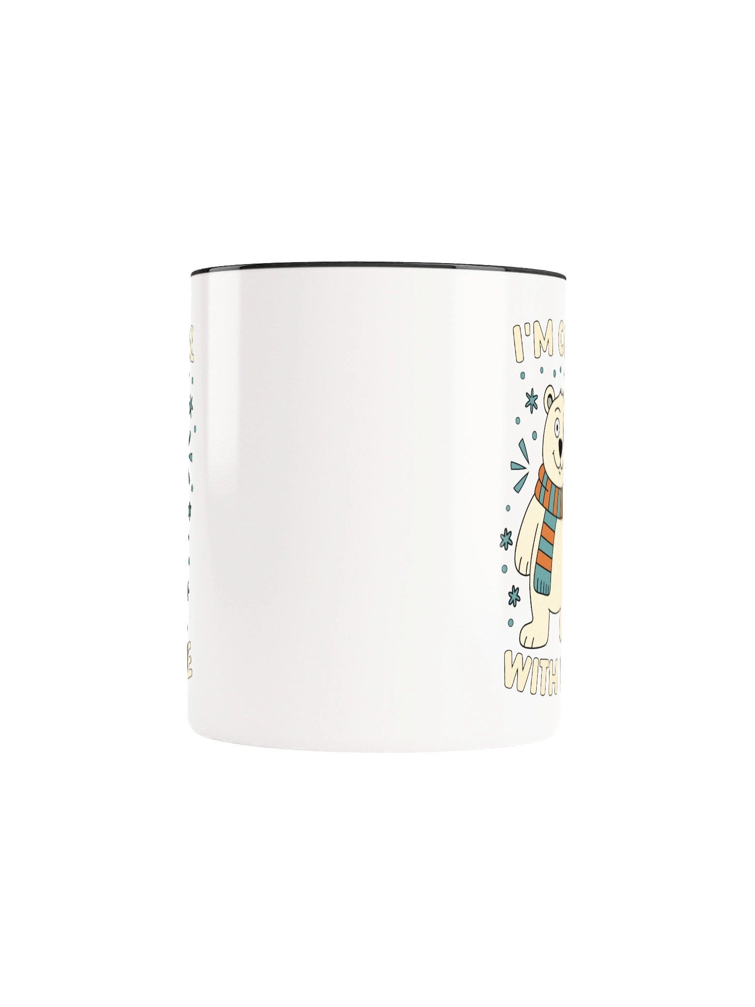 I’m Cool With Life Polar Bear Mug product image (5)