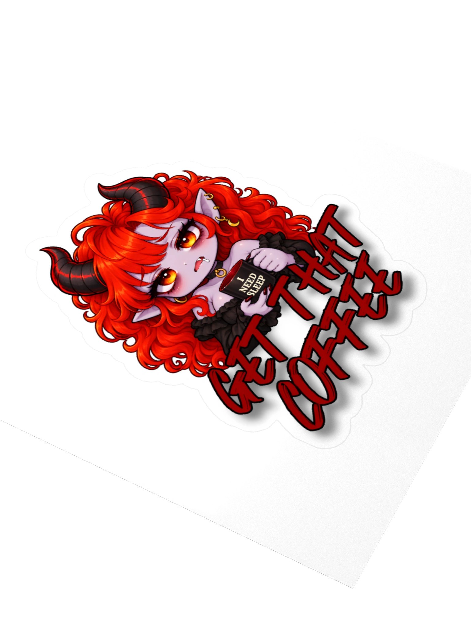 Get That Coffee Demon Sticker product image (3)