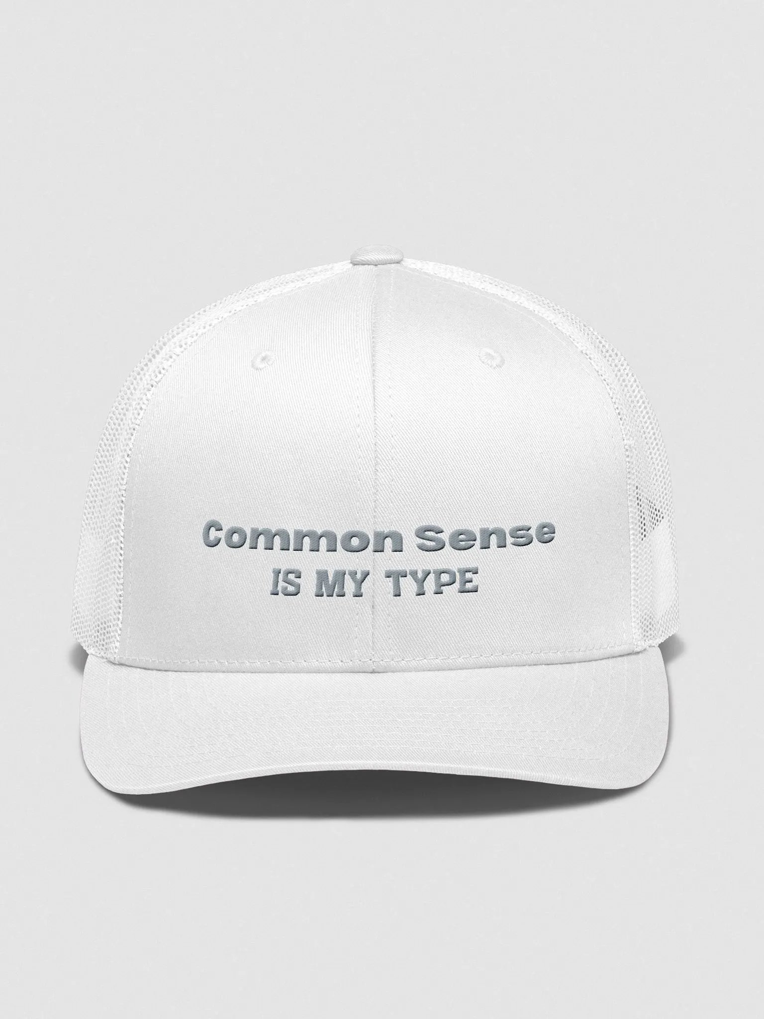 Common Sense IS MY TYPE Trucker Snapback product image (1)