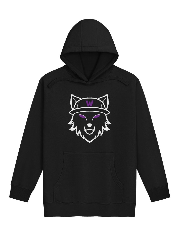 wolf_eyed Logo White Outline Hoodie product image (3)